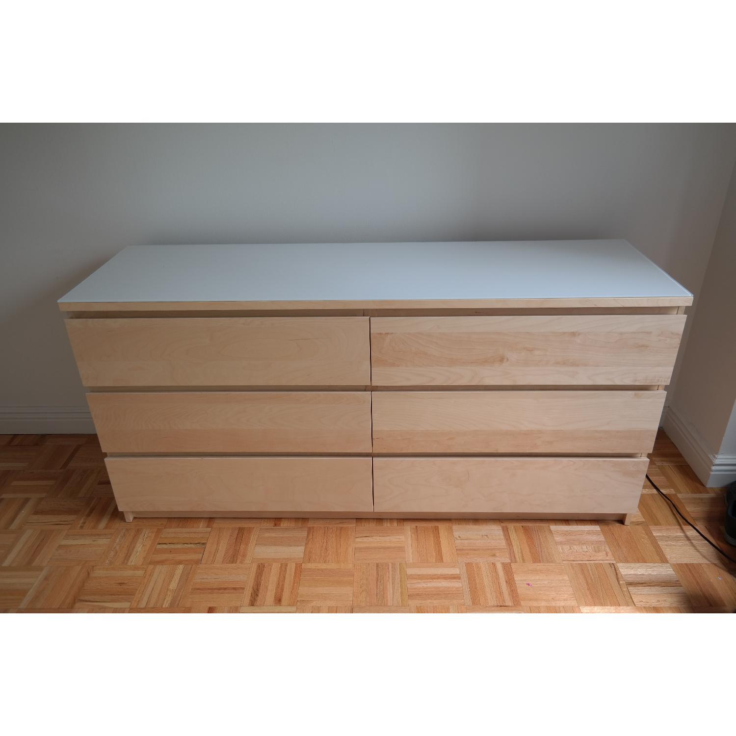 Ikea Malm 6-Drawer Dresser - image-2