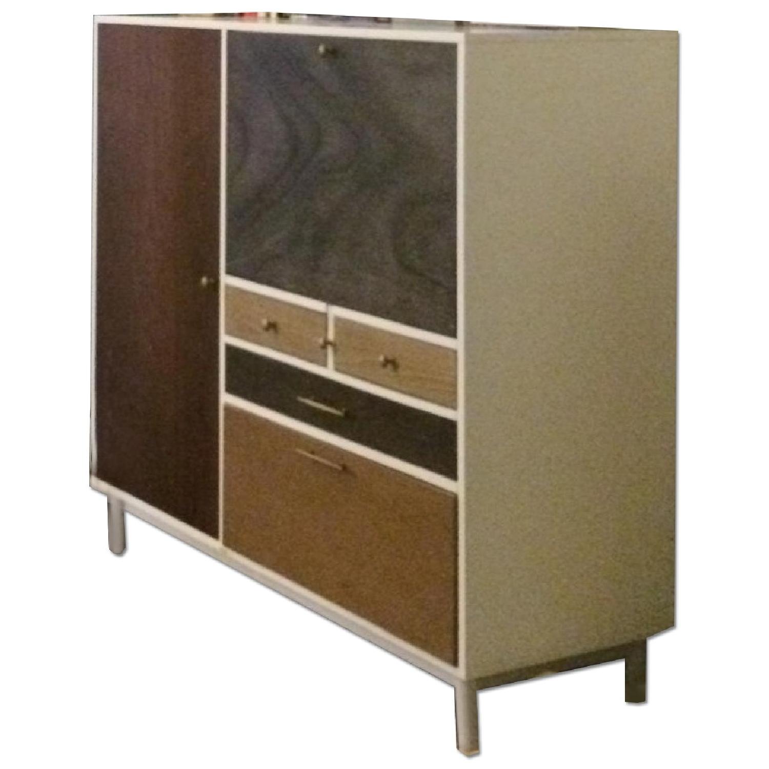 West Elm Storage Secretary Desk AptDeco