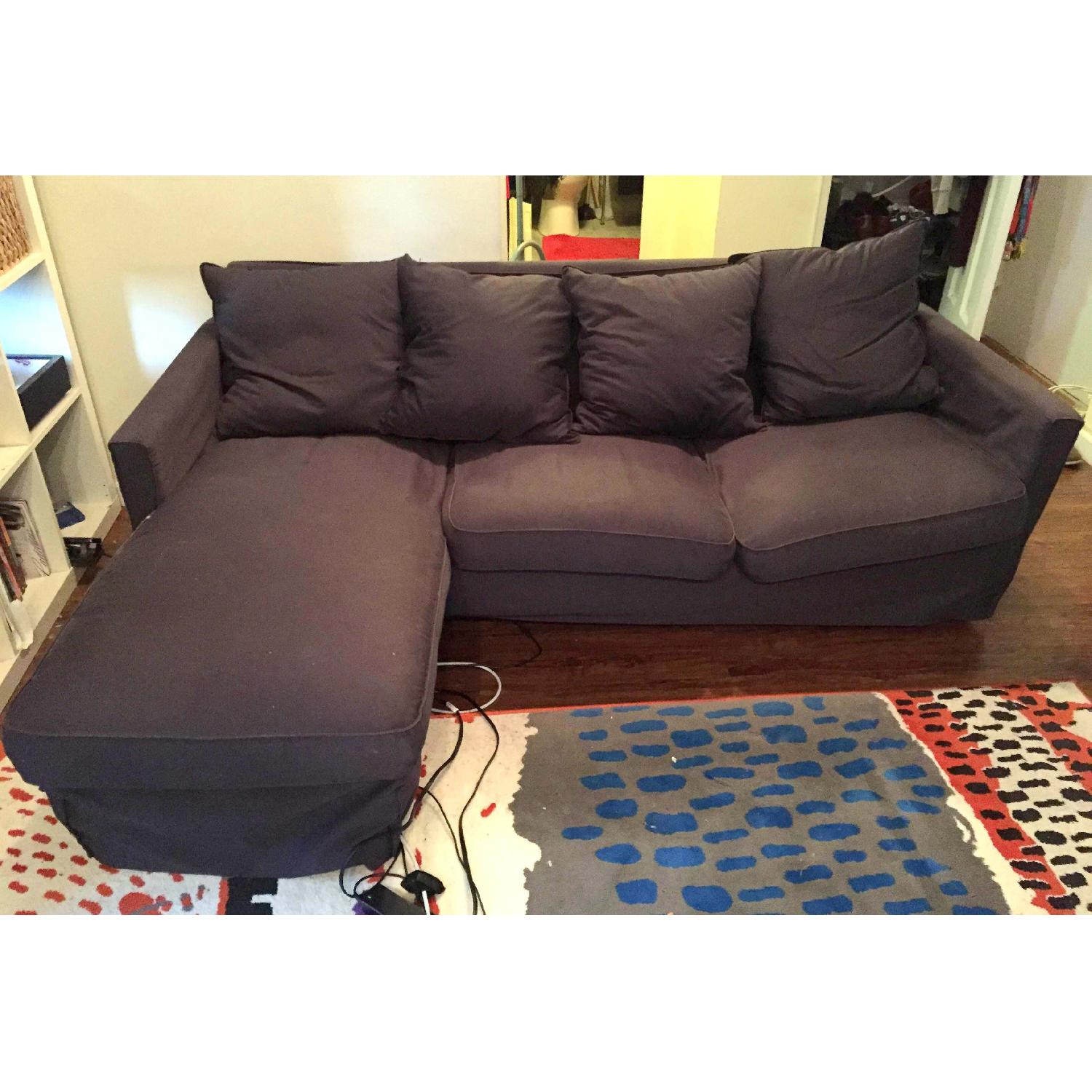 Ikea Harnosand 2-Piece Sofa + Chaise - AptDeco
