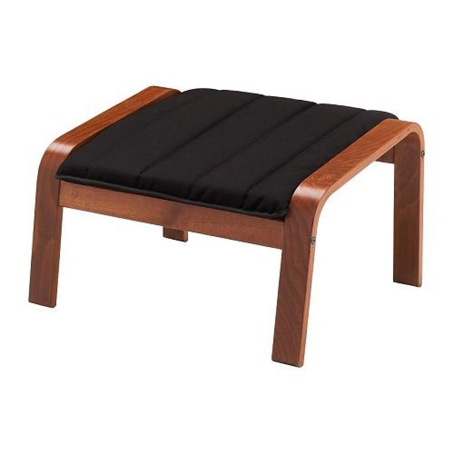 Ikea Paong Rocking Chair w/ Footstool - image-2