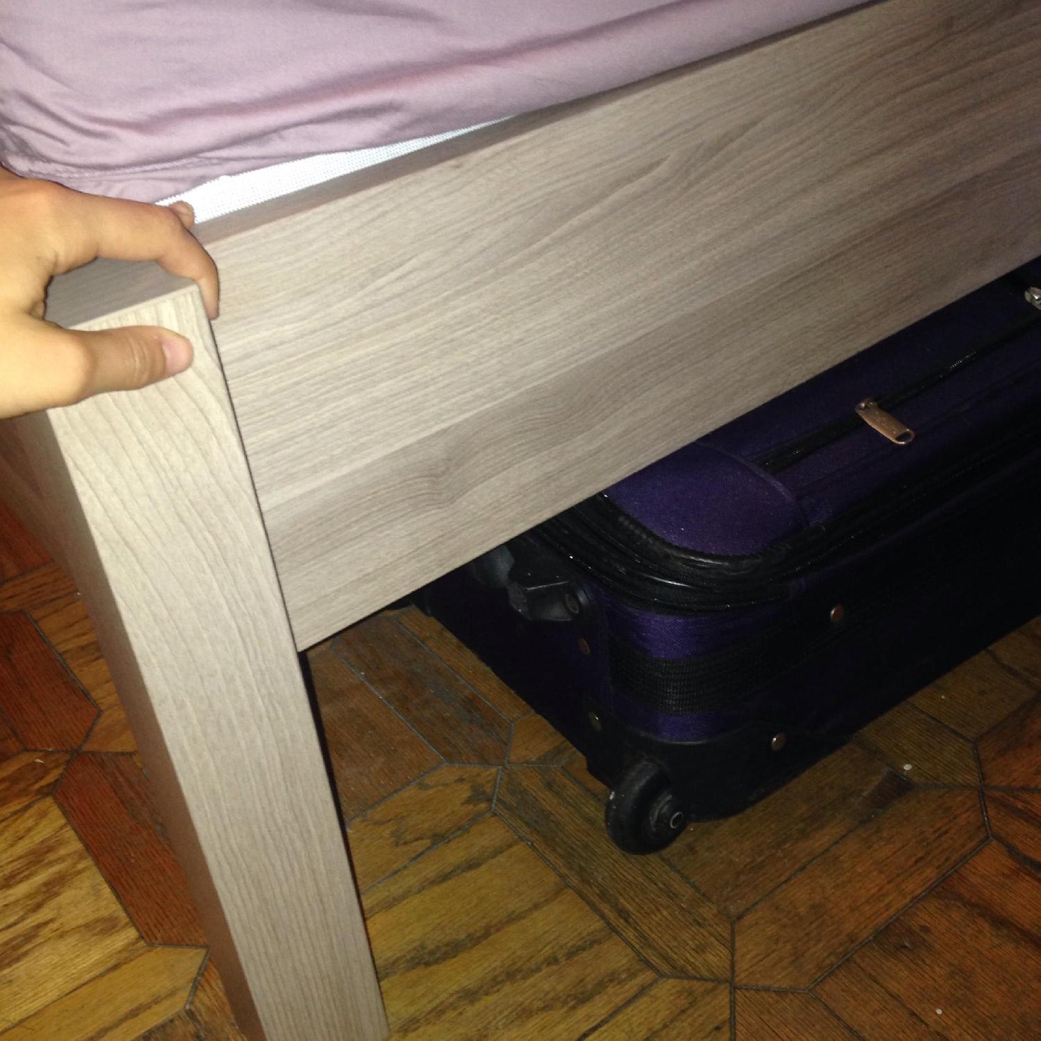 Ikea Wooden Full Size Bed Frame w/ Slats - image-2