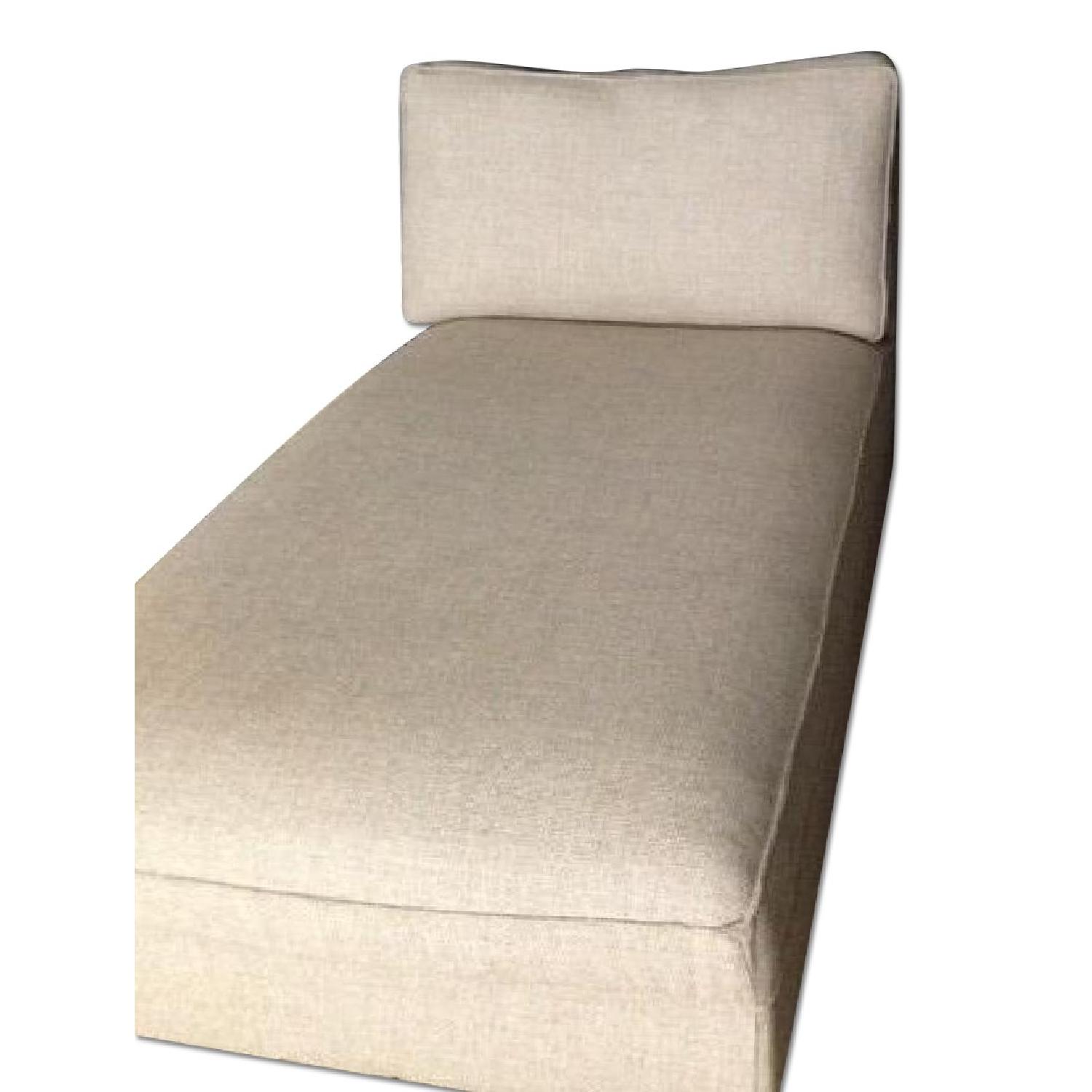 Ikea Kivik Chaise Lounge in Light Gray AptDeco