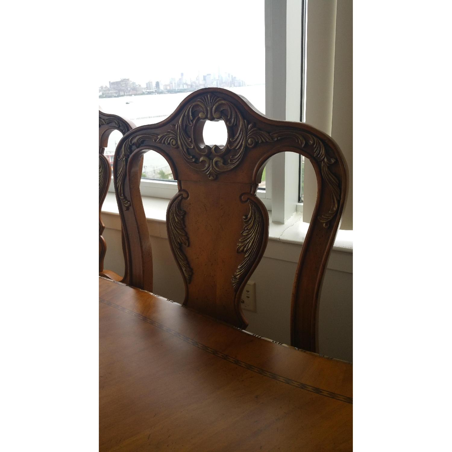 Raymour & Flanigan Legacy Classic Versailles 8 Piece Dining Room Set - image-2