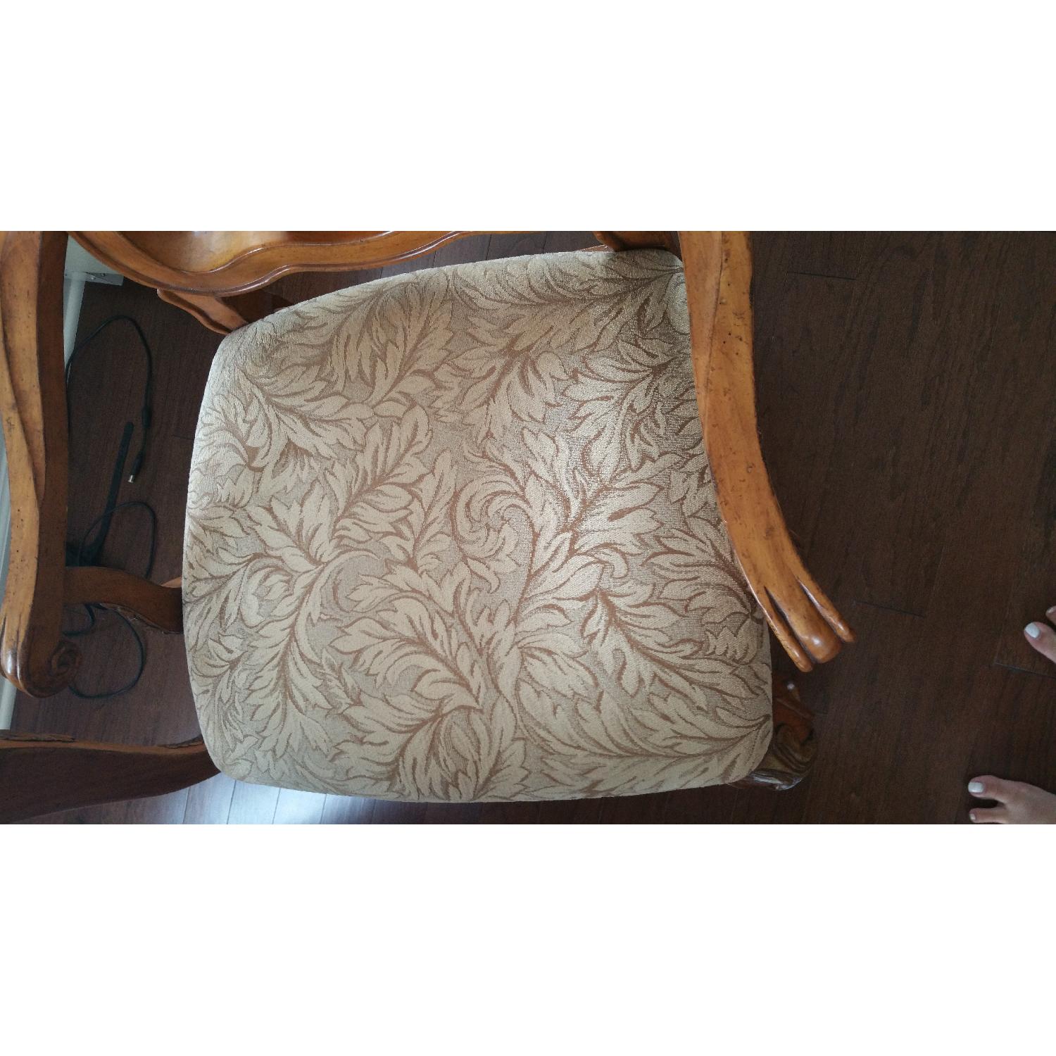 Raymour & Flanigan Legacy Classic Versailles 8 Piece Dining Room Set - image-3