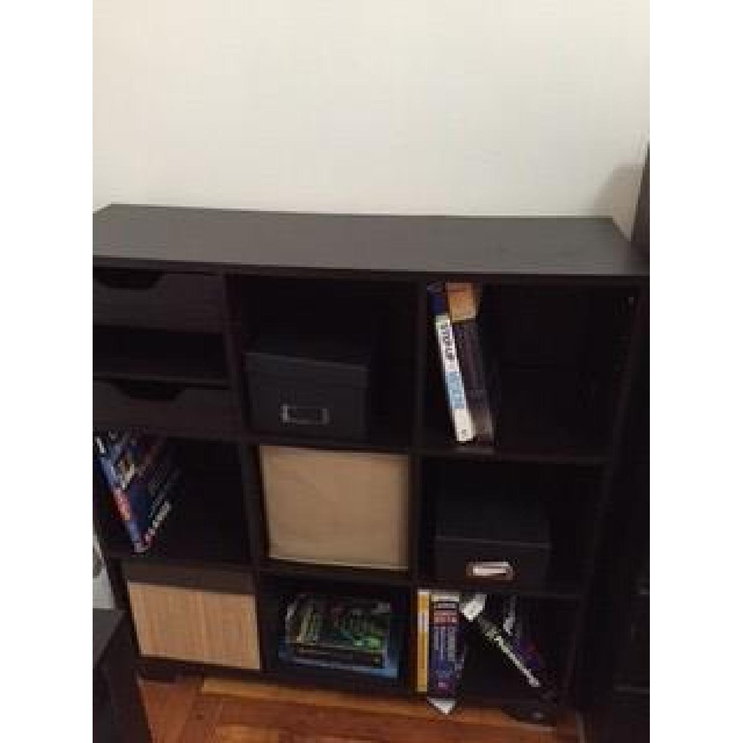 Real Simple Storage Cubby with 9 Individual Cubes in Espresso - image-5