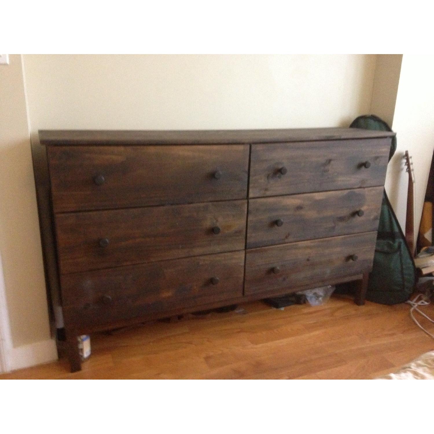 Ikea Tarva Solid Wood 6 Drawer Dresser - image-1