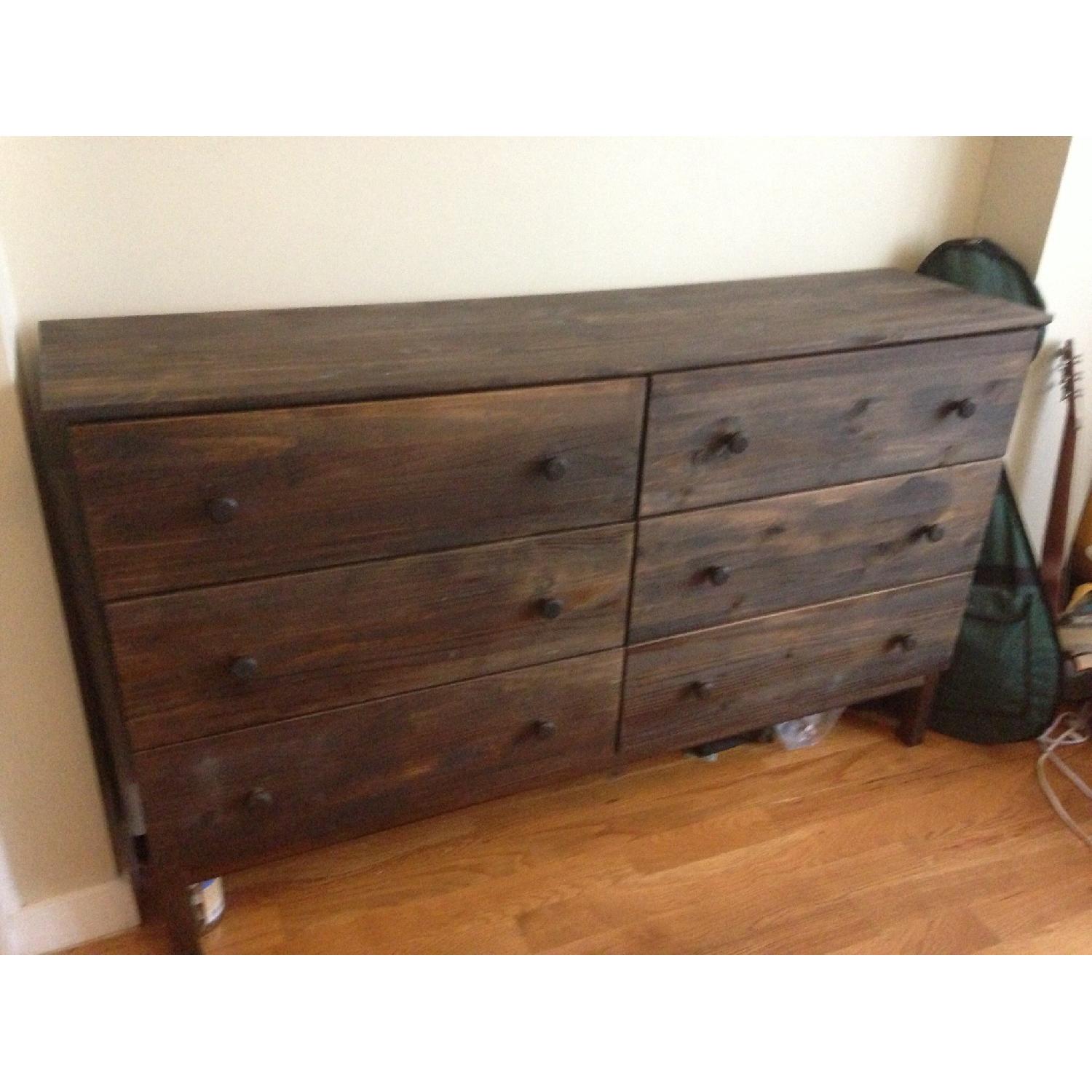 Ikea Tarva Solid Wood 6 Drawer Dresser - image-2