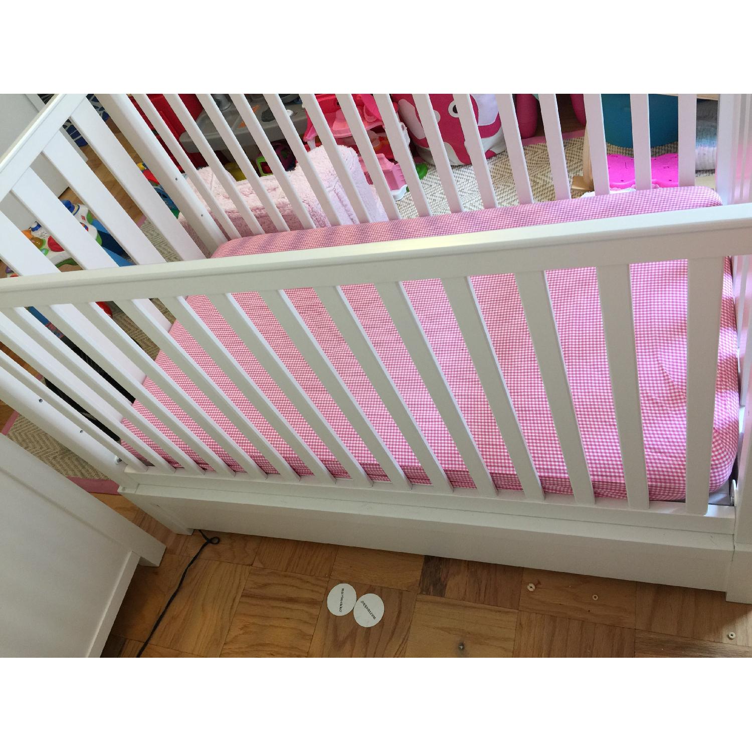 Pottery Barn Kids Skylar Crib in White - image-2