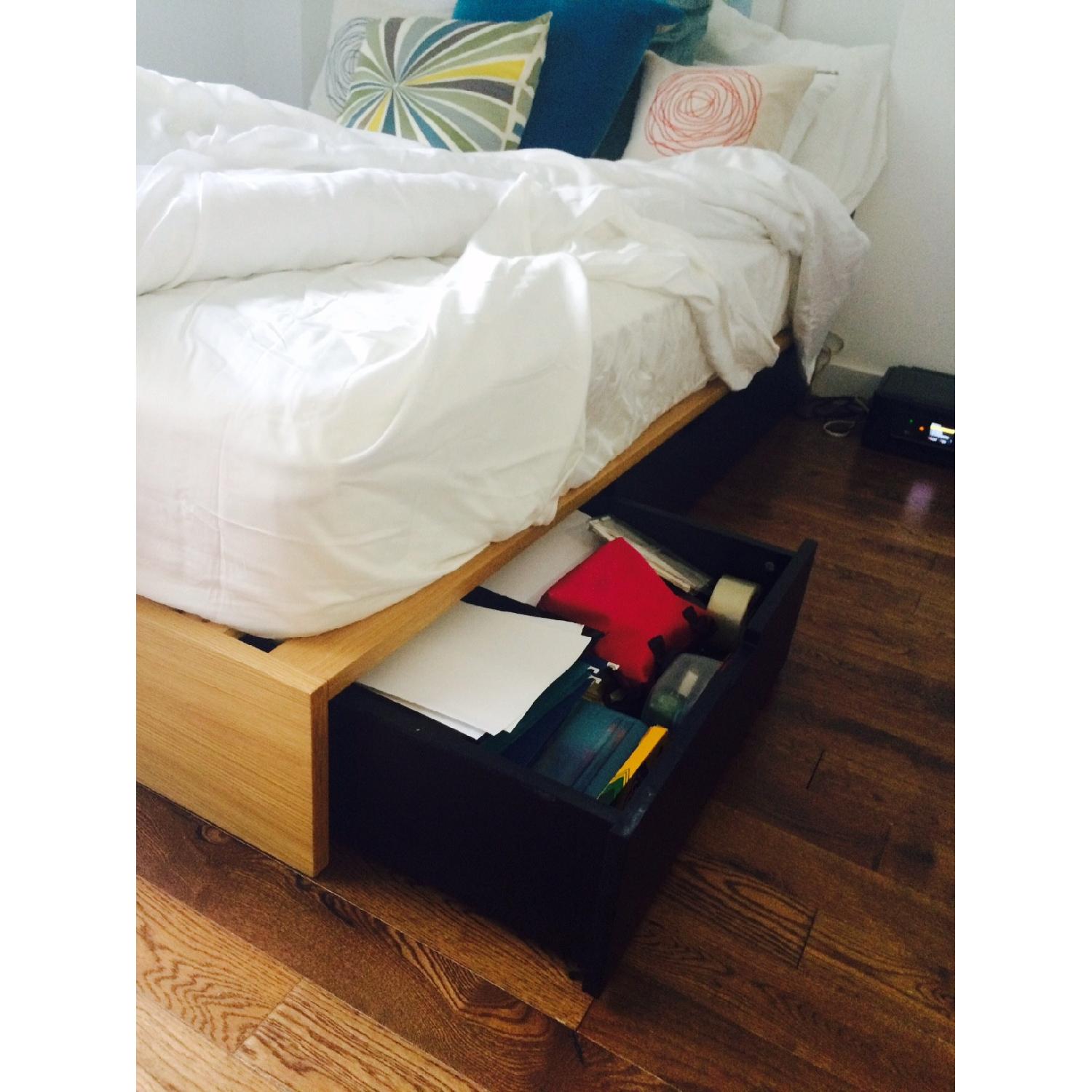 CB2 Queen Stowaway Bed Frame - image-3