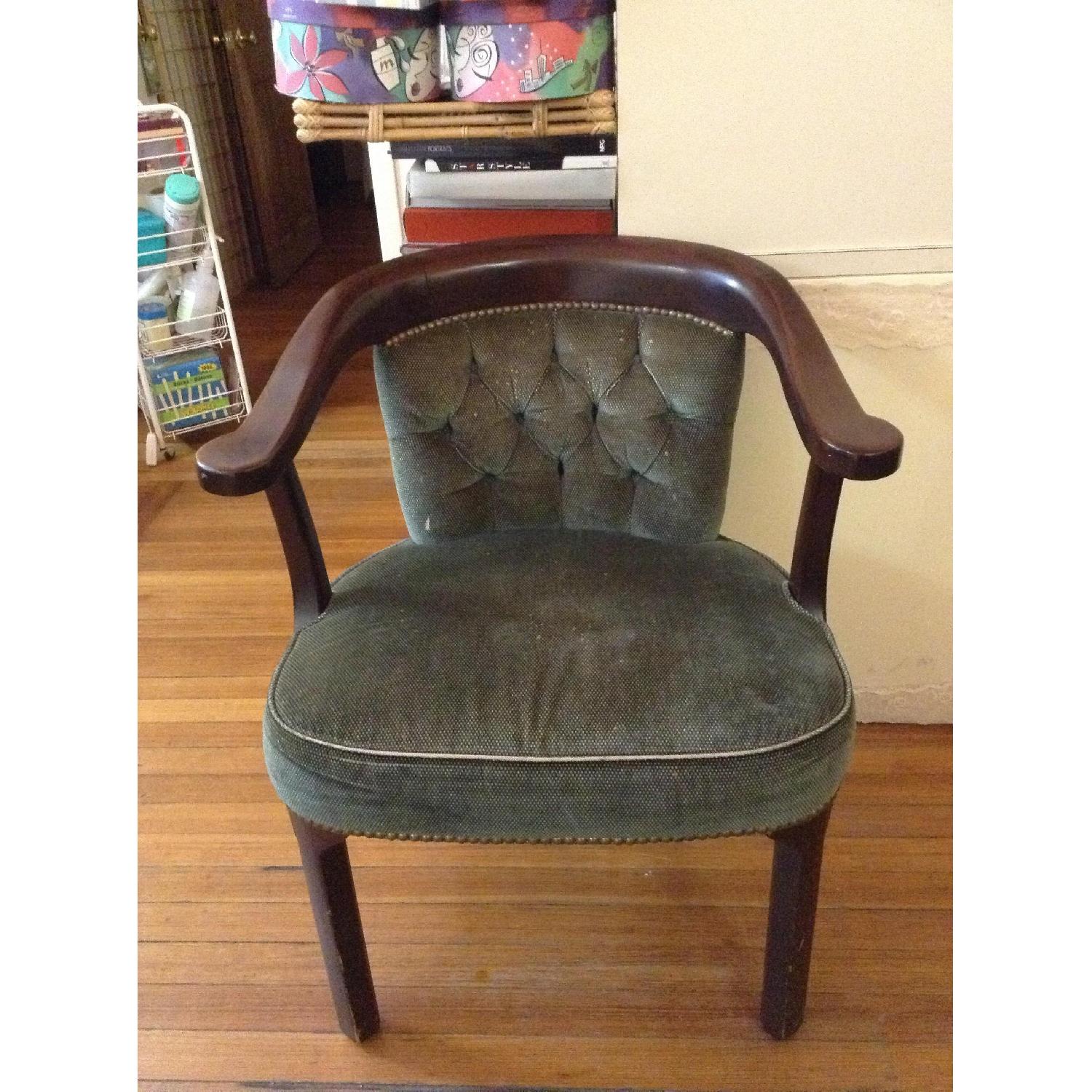 Vintage Myrtle Desk Chairs - Pair - image-1