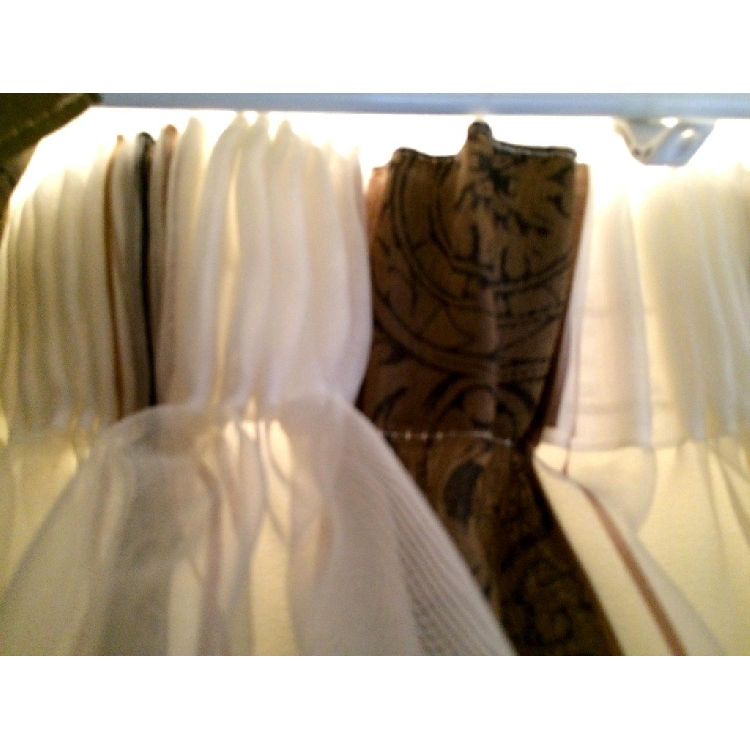 Customade Window Treatments with Rods and Hooks - AptDeco