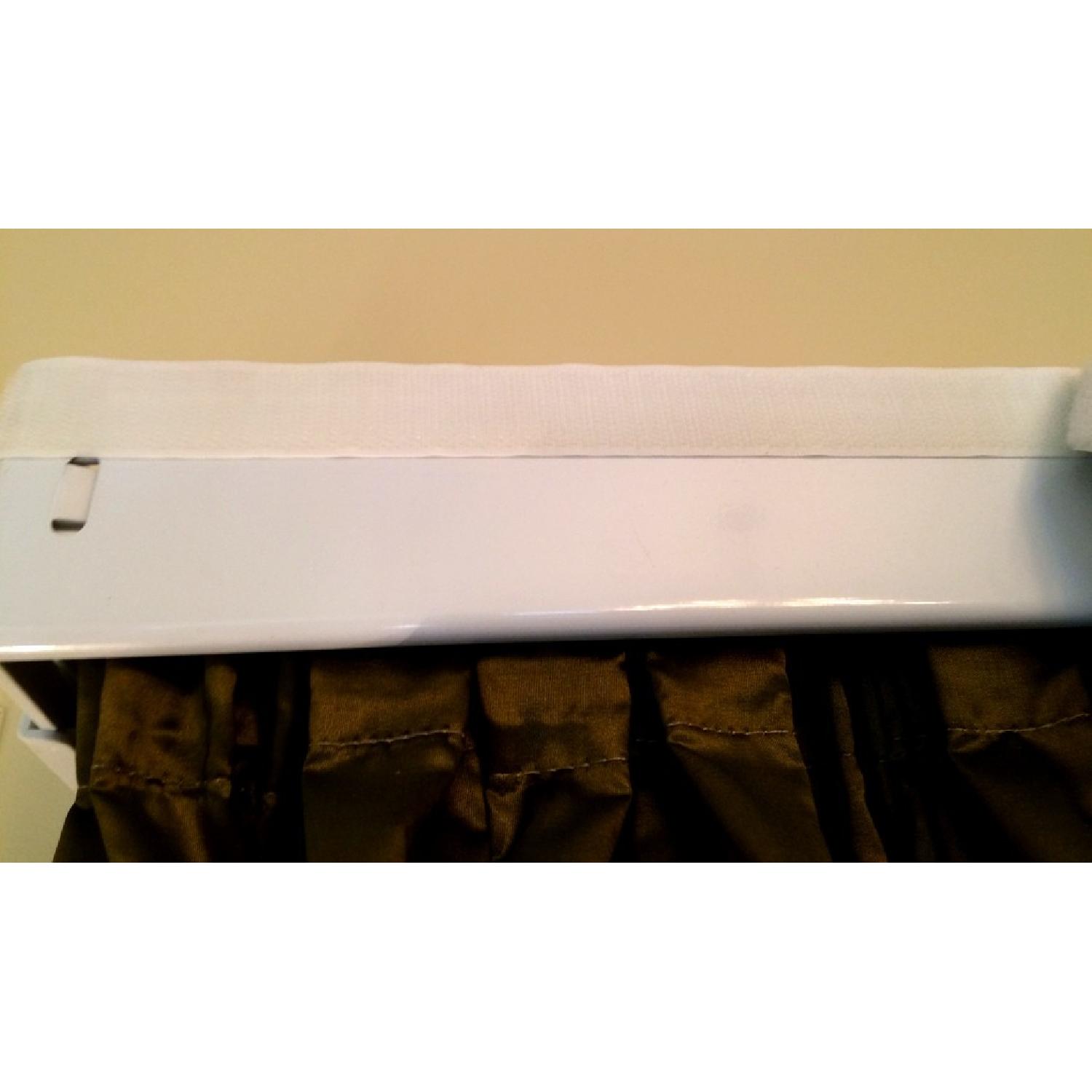 Customade Window Treatments with Rods and Hooks - AptDeco