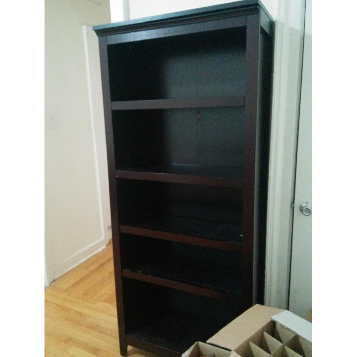 Dark Brown Bookshelf - image-1