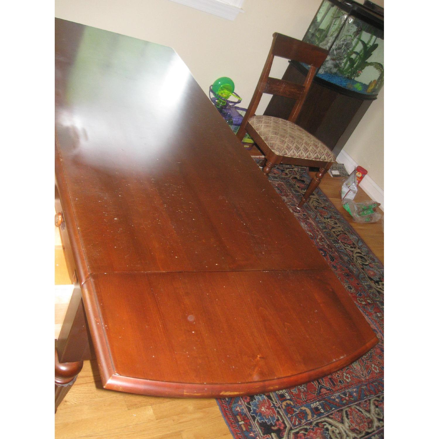 Ethan Allen British Classics Desk & Computer Hutch - image-2