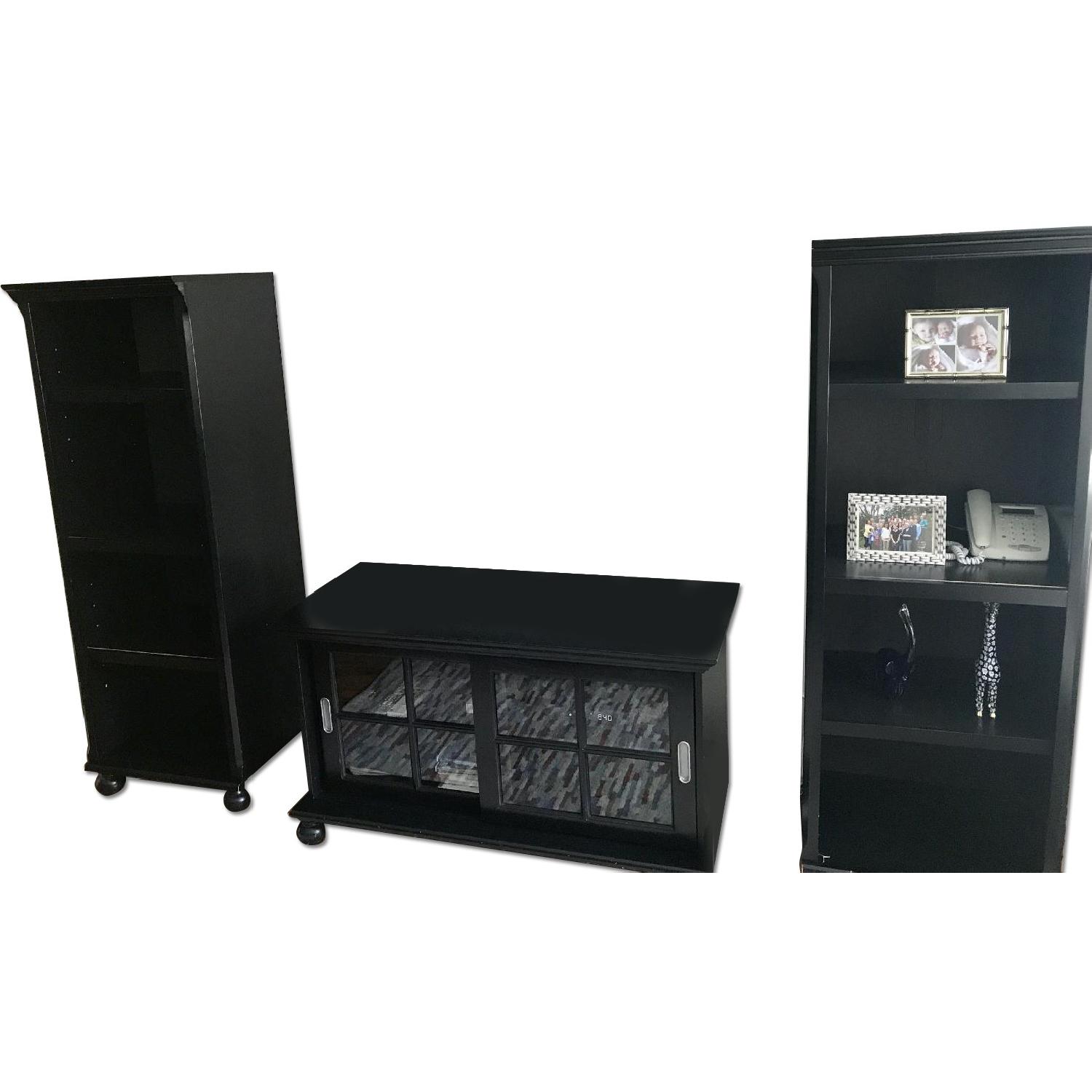 Target Black Entertainment Center - image-0