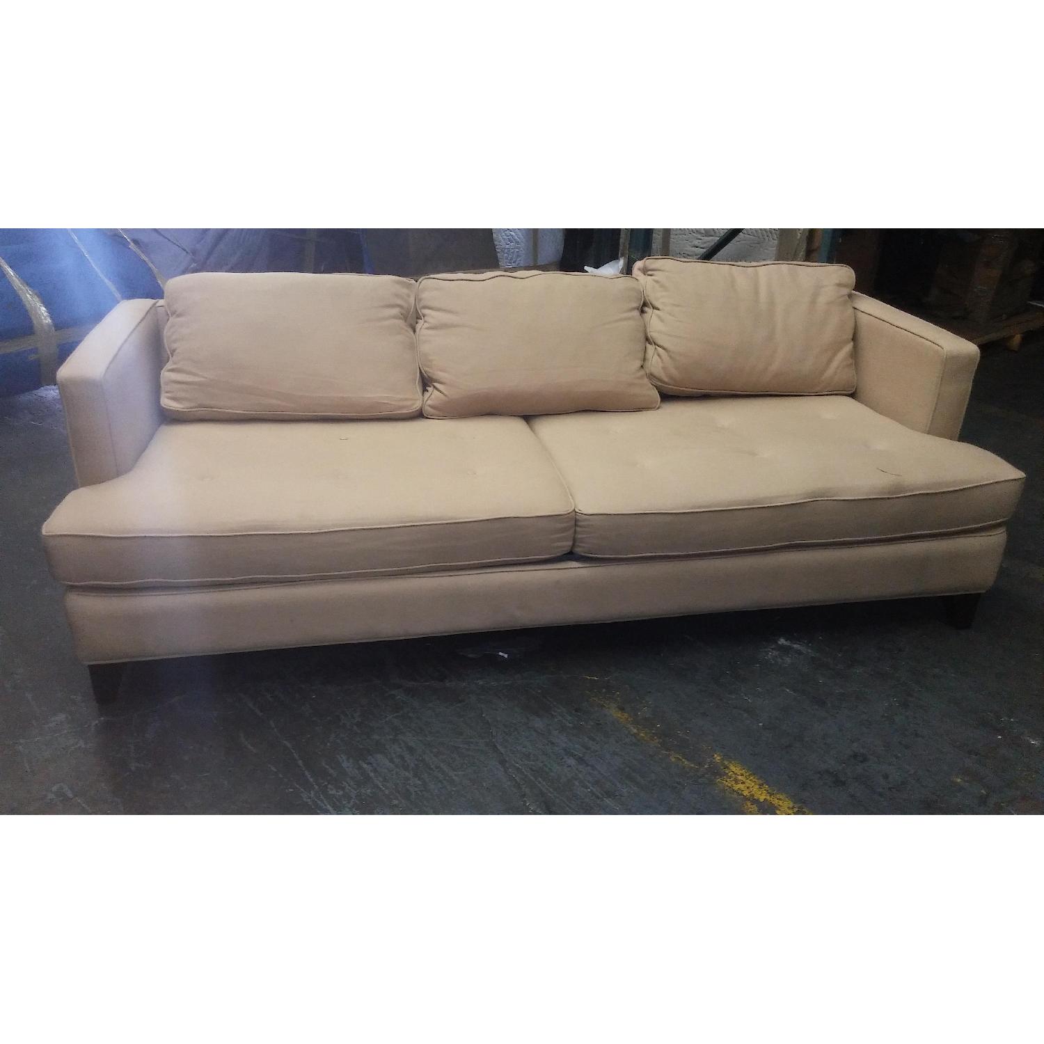 Raymour & Flanigan Sofie Sofa + Matching Chair - image-1