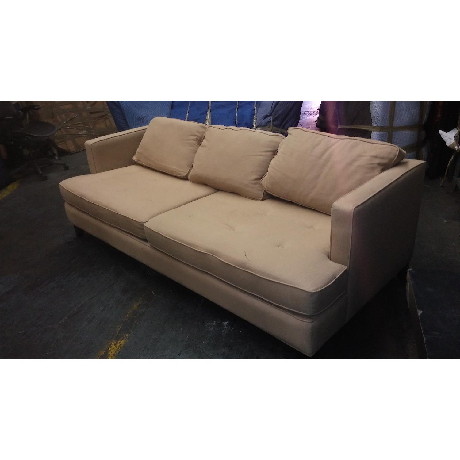 Raymour & Flanigan Sofie Sofa + Matching Chair - image-3