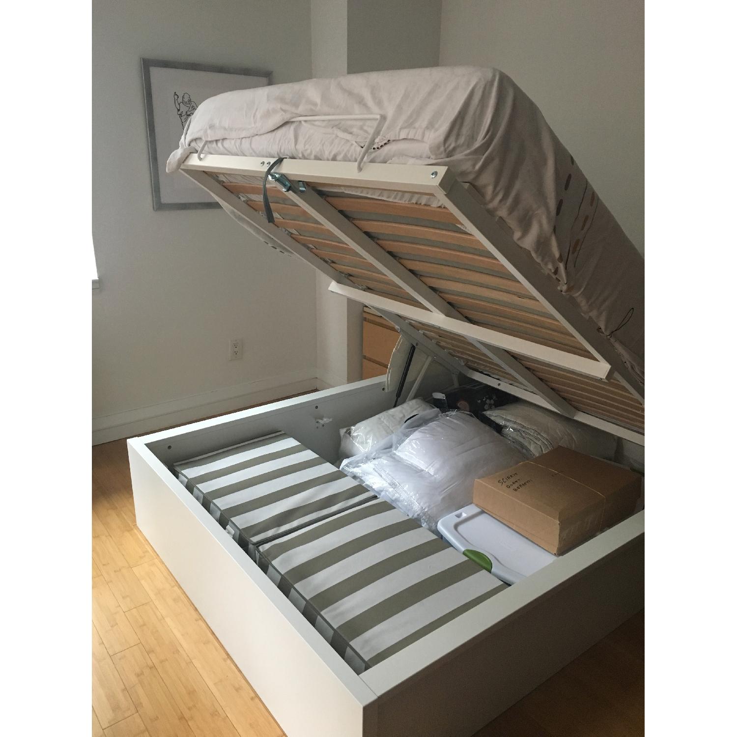Ikea Malm Full/Double Storage Bed - image-3