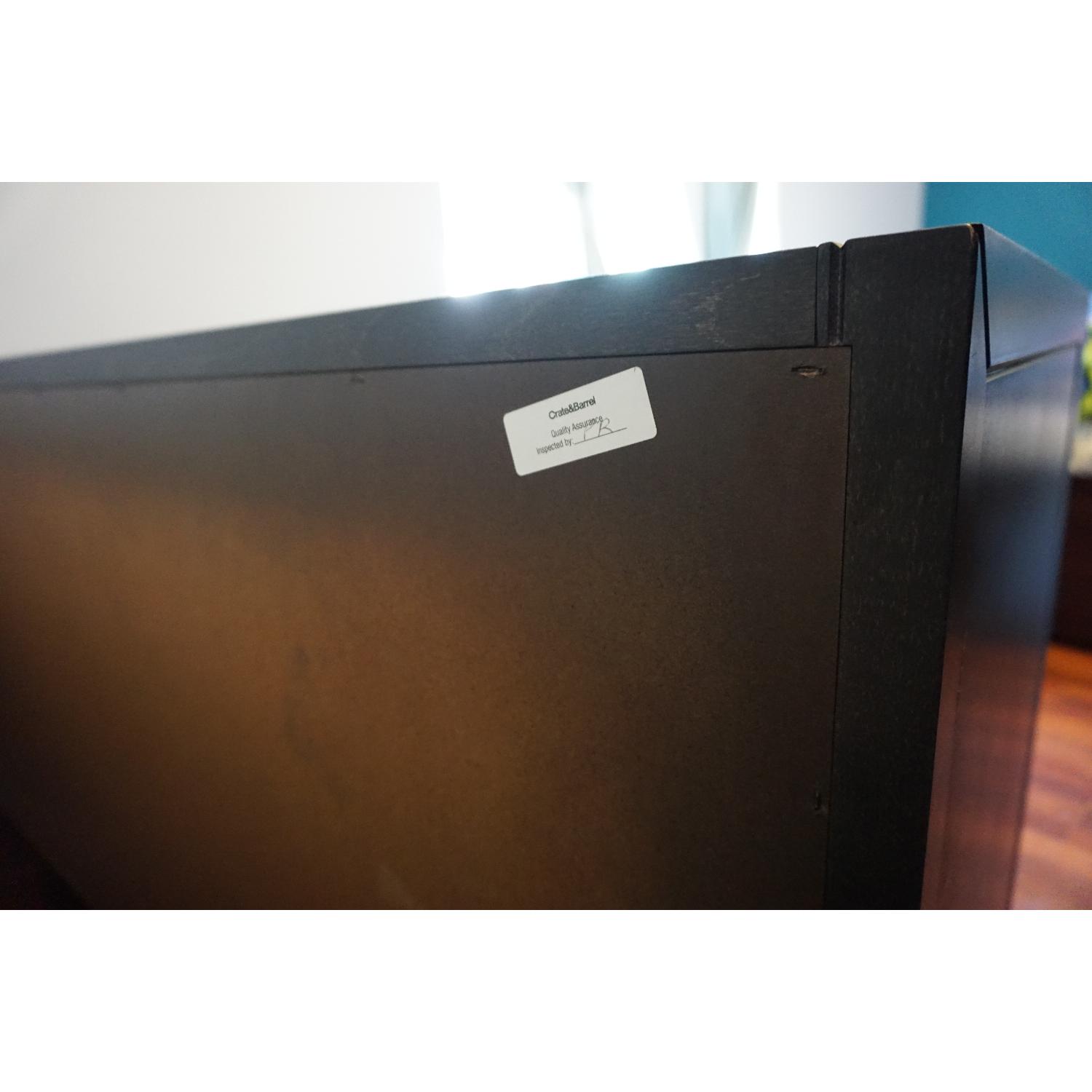 Crate & Barrel Grey Wood 7 Drawer Dresser - image-3