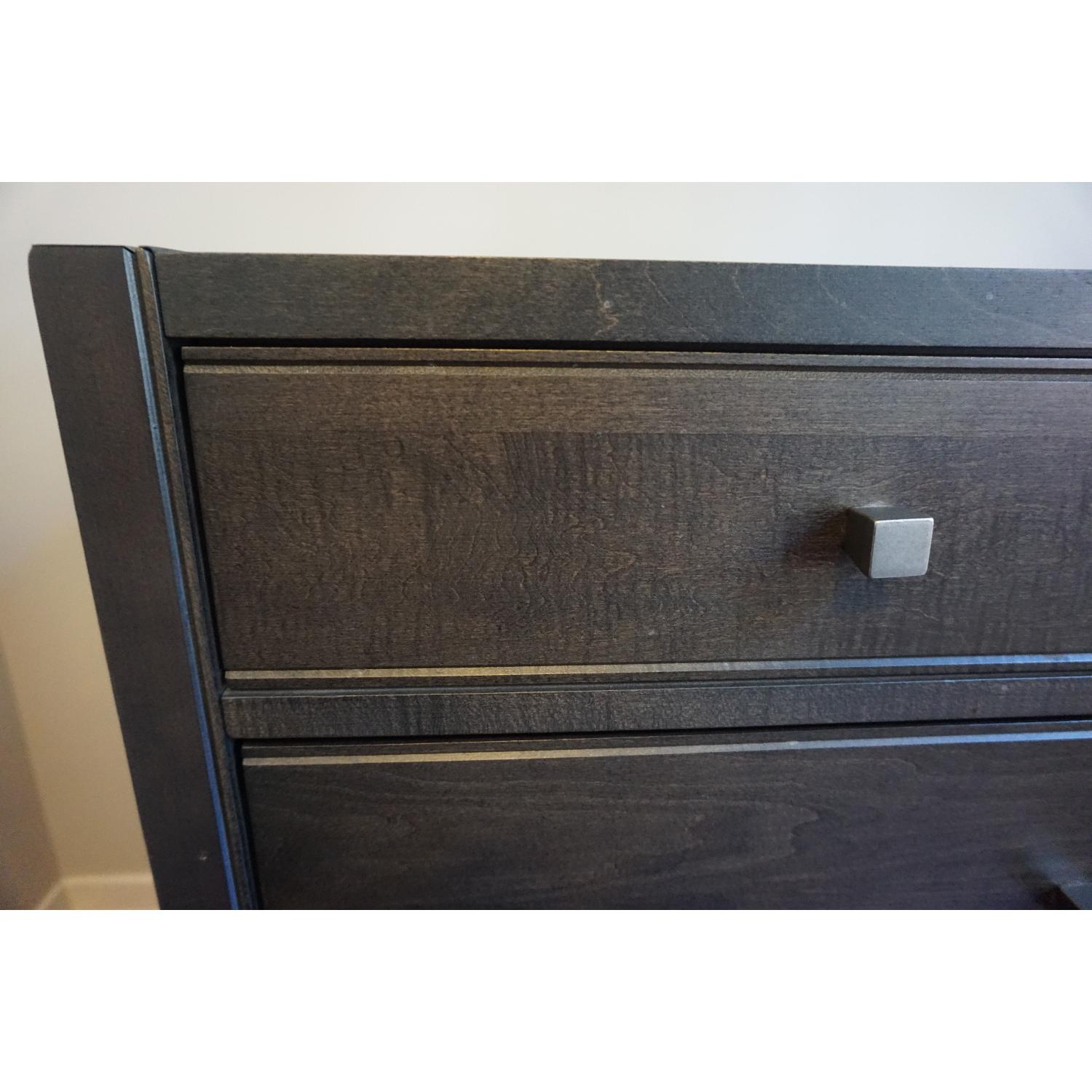 Crate & Barrel Grey Wood 7 Drawer Dresser - image-4