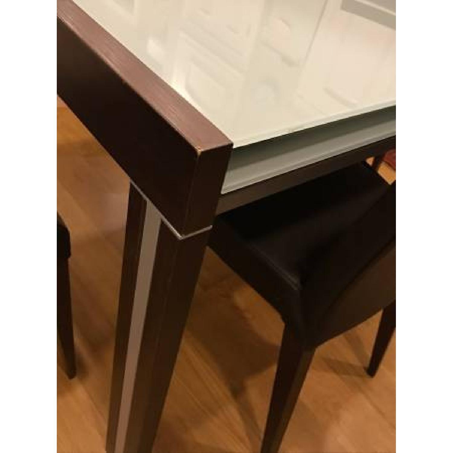 Modern Italian Expandable Dining Table w/ 4 Chairs - image-7