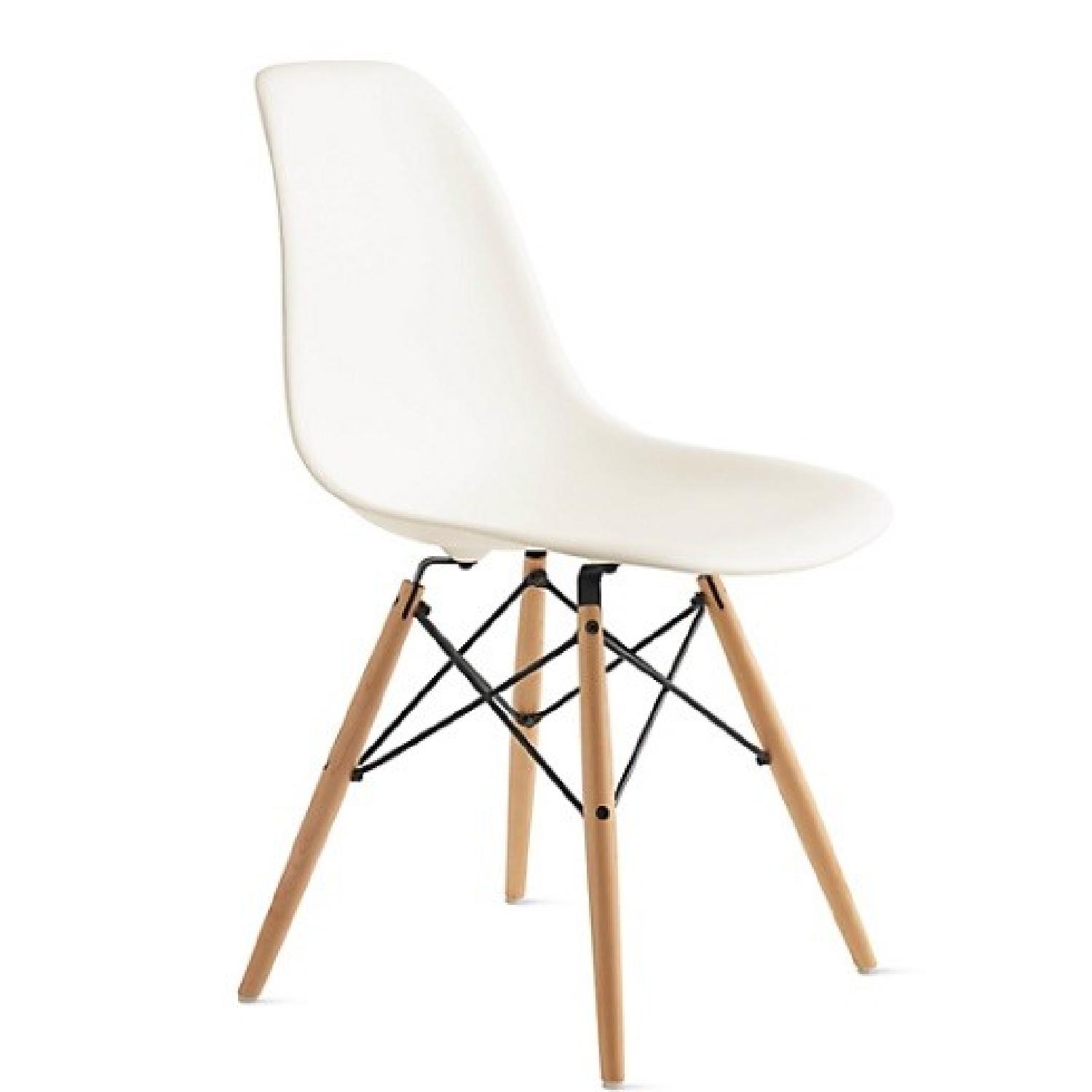 Design Within Reach Eames Molded Plastic Dowel-Leg Side Chair - image-1