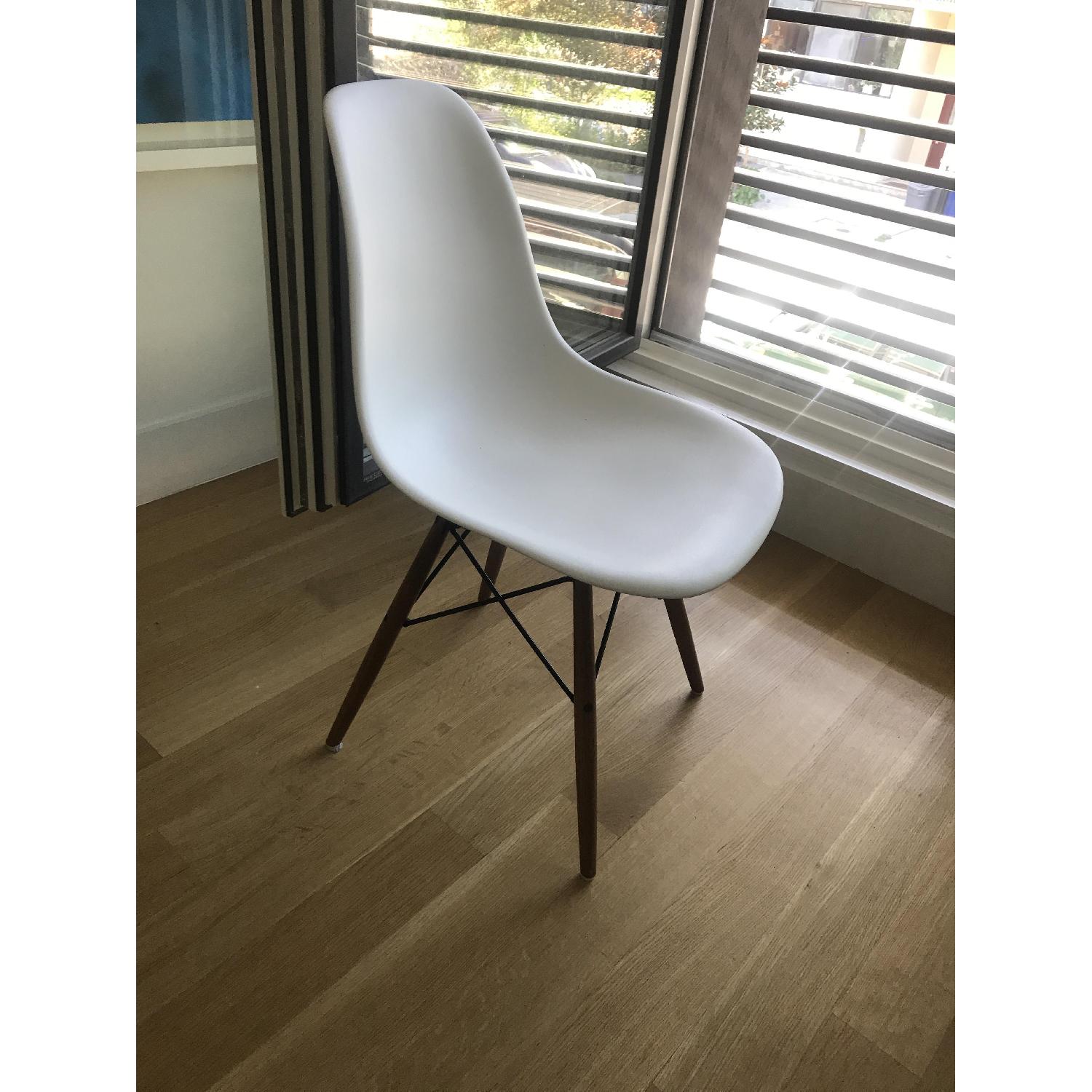 Design Within Reach Eames Molded Plastic Dowel-Leg Side Chair - image-3
