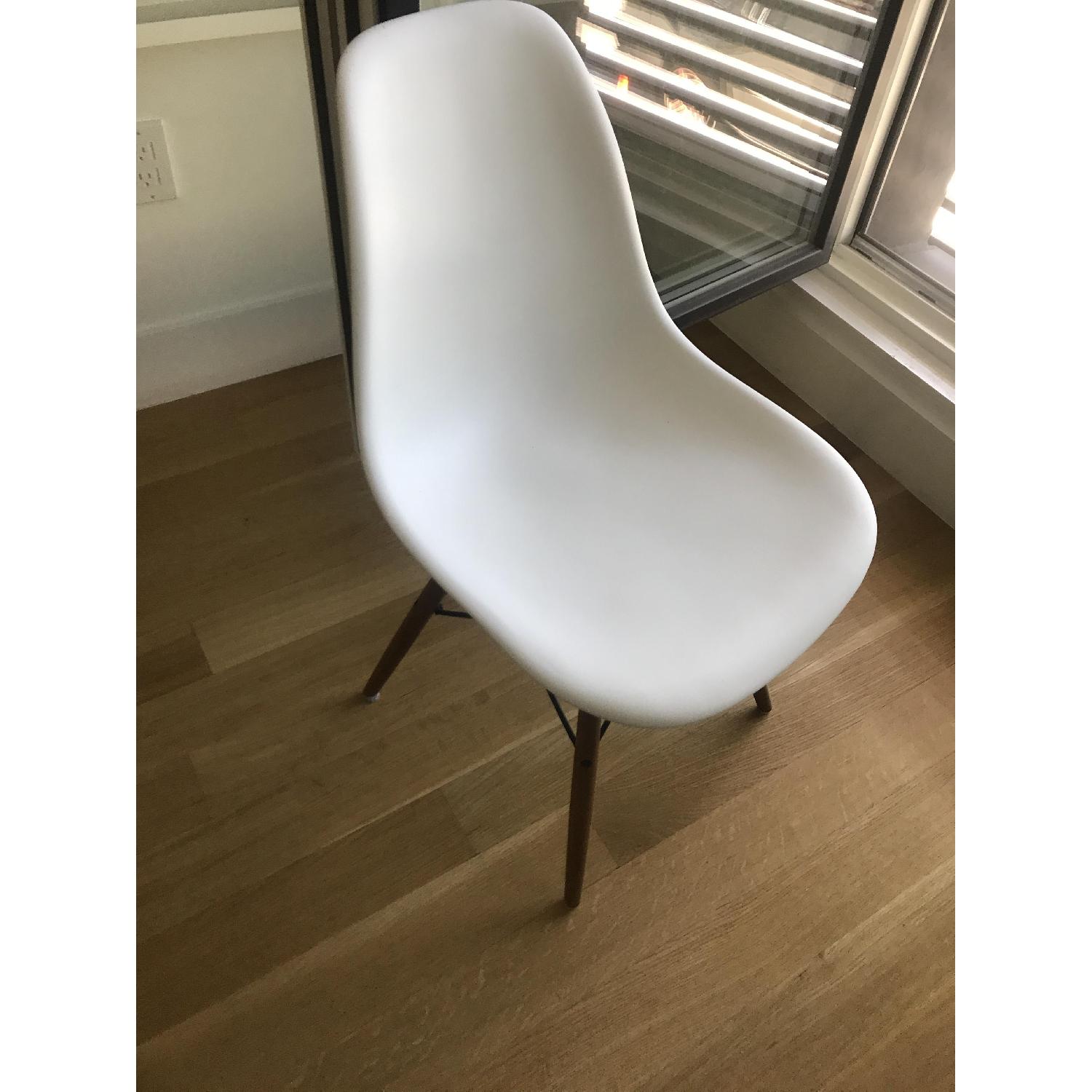 Design Within Reach Eames Molded Plastic Dowel-Leg Side Chair - image-4