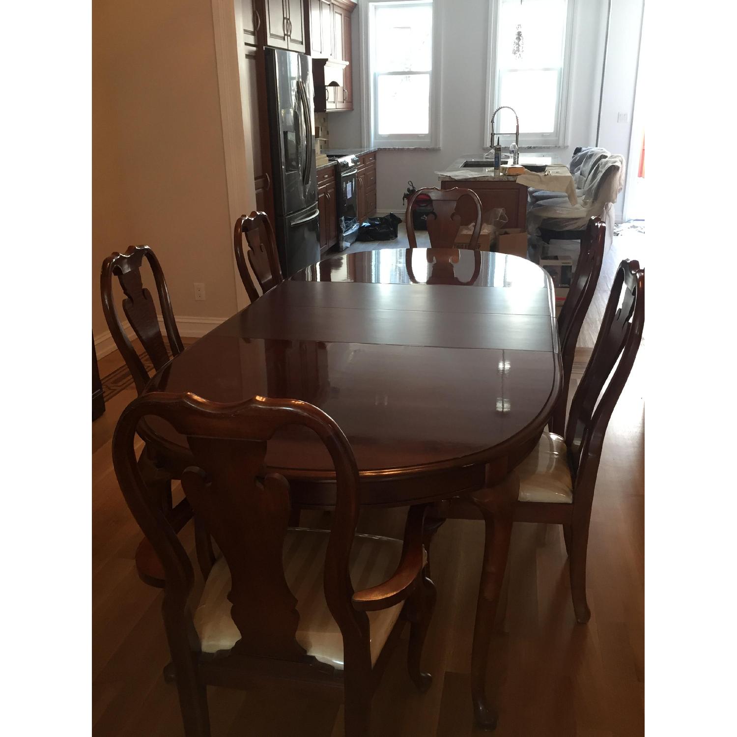 Thomasville Vintage Mahogany Formal Dining Set - image-2