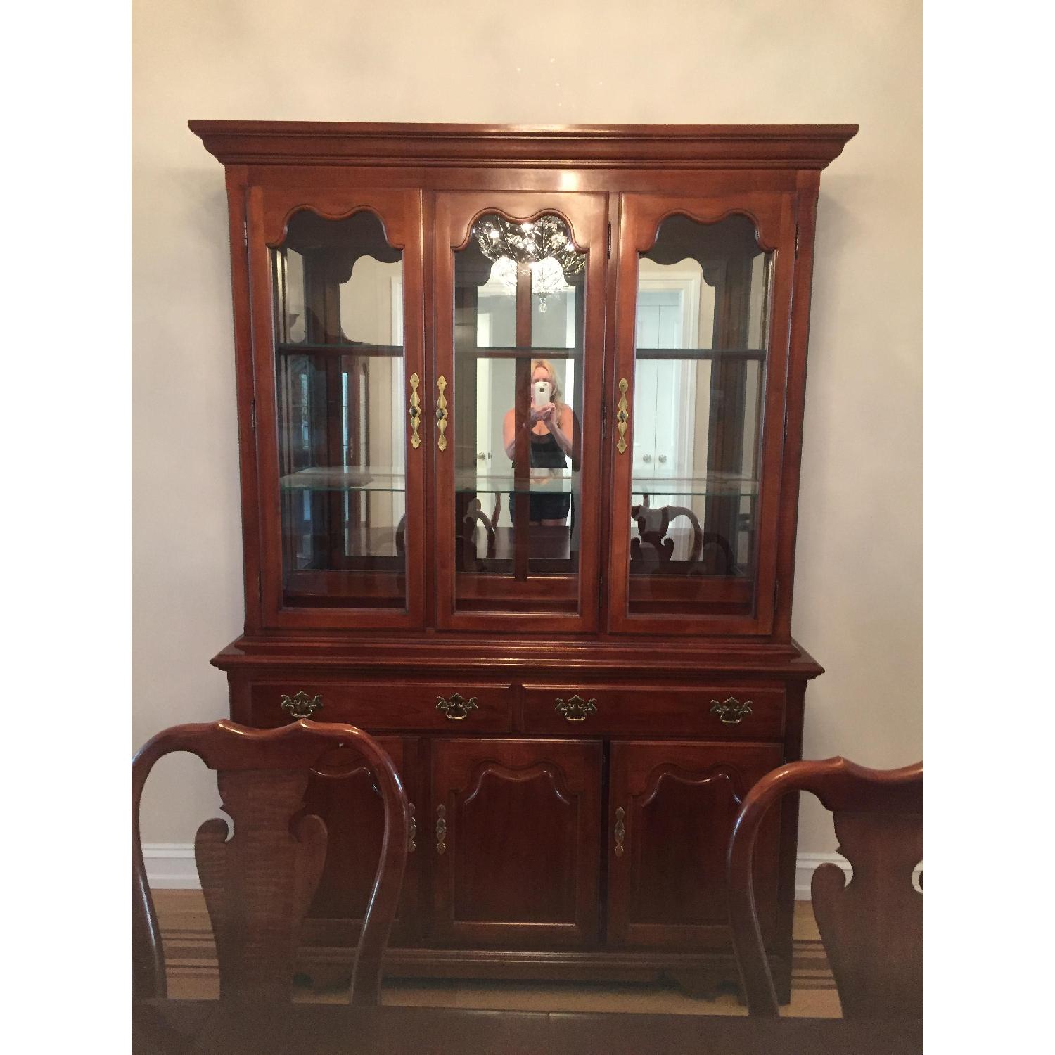 Thomasville Vintage Mahogany Formal Dining Set - image-3