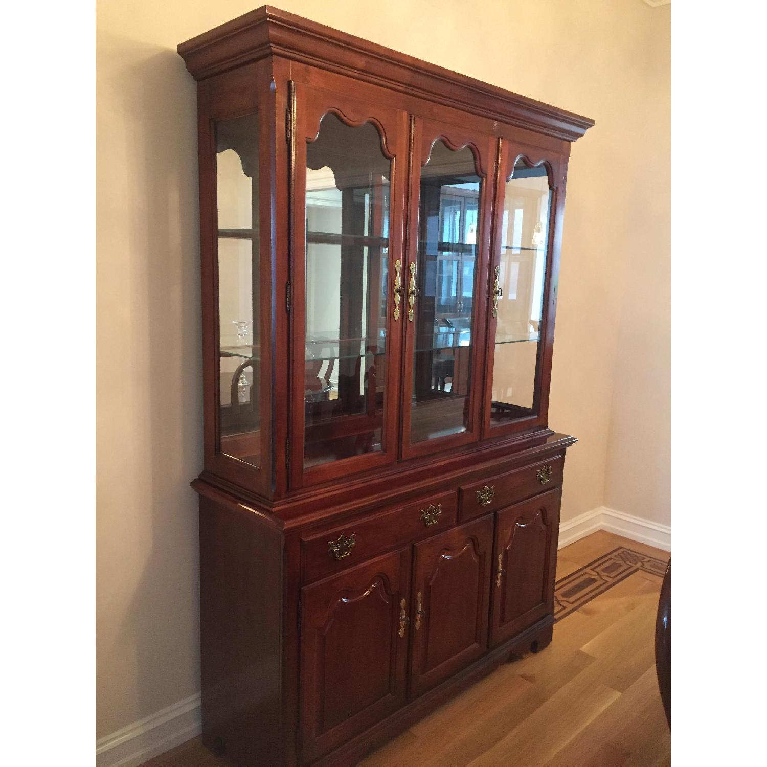 Thomasville Vintage Mahogany Formal Dining Set - image-8