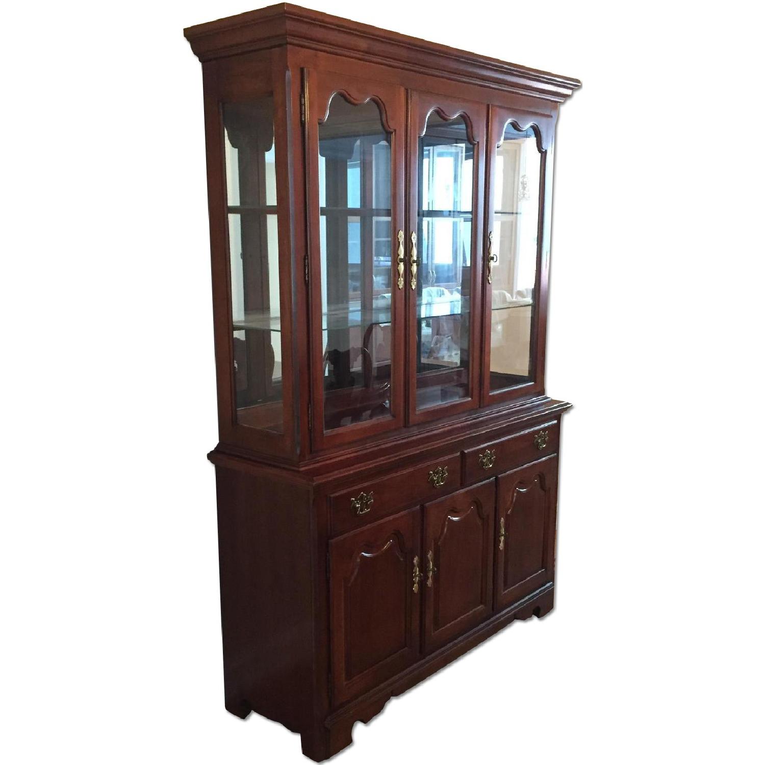 Thomasville Vintage Mahogany Formal Dining Set - image-11