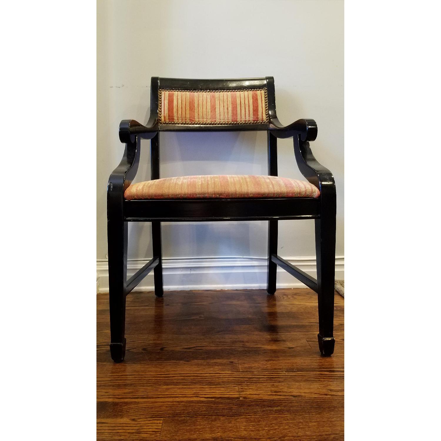 Mark Hotel Wood & Black Dining Chairs - image-2