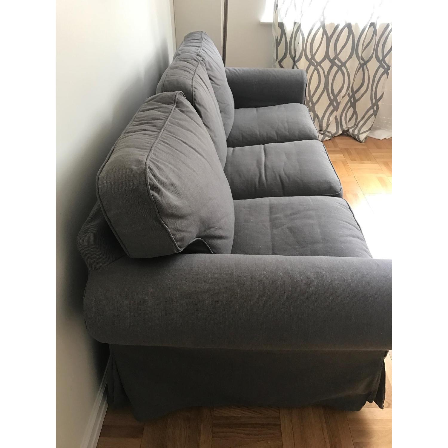 Ikea Ektorp Dark Grey Sofa - image-3