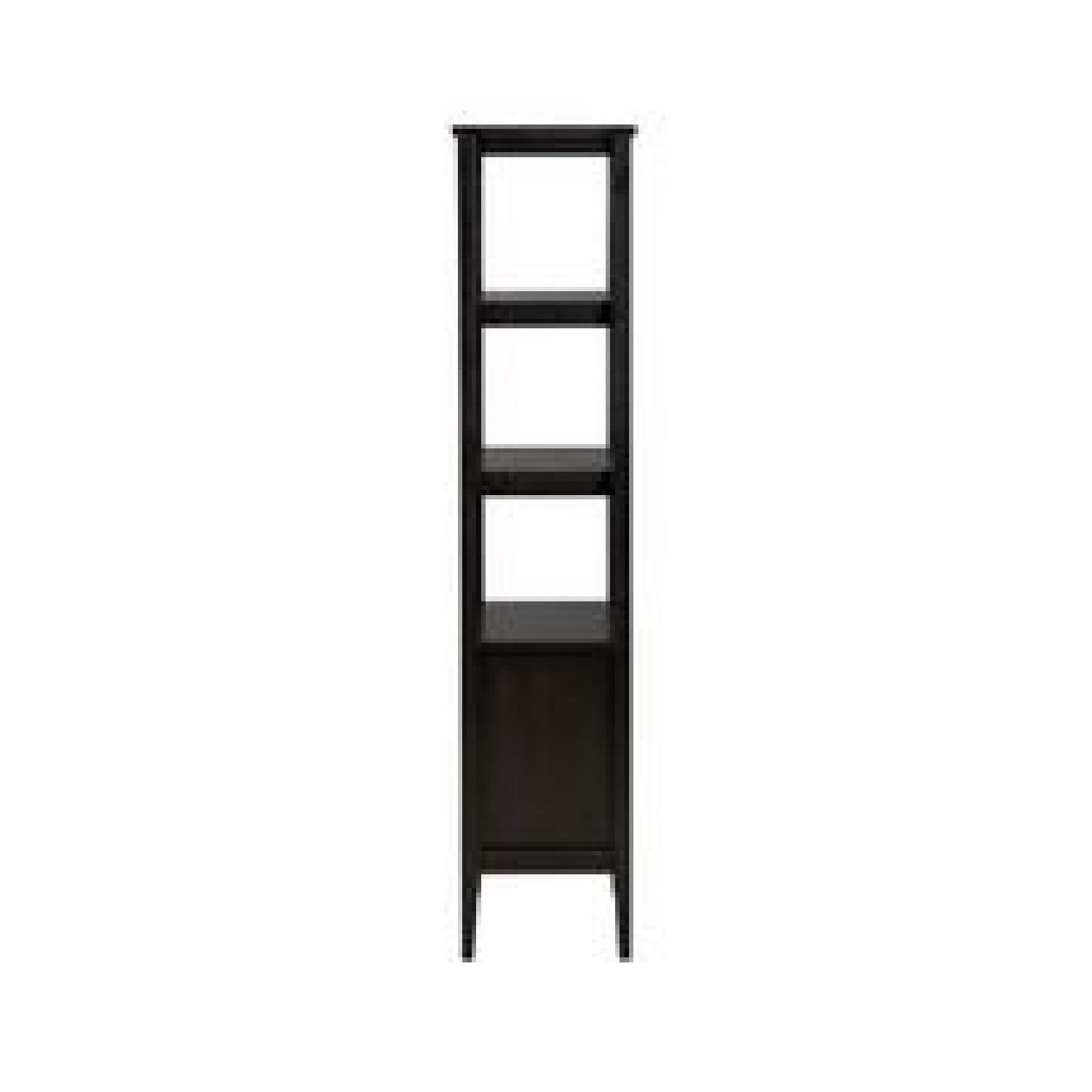 Crate & Barrel Spotlight Ebony Bookcase - image-2