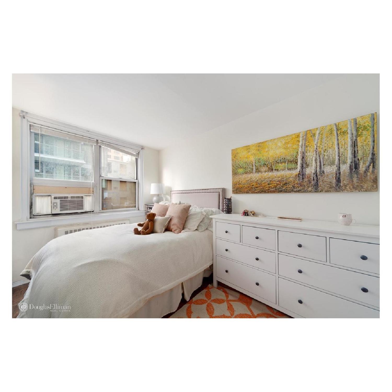 West Elm Tile Wool Kilim Rug in Orange - image-2