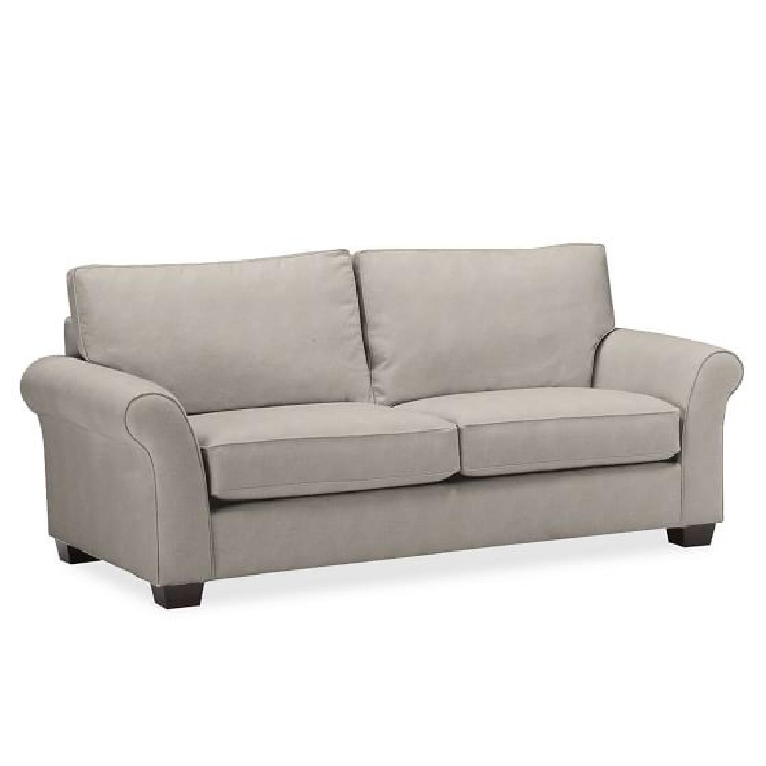 Pottery Barn Comfort Roll Arm Sleeper Sofa - image-0