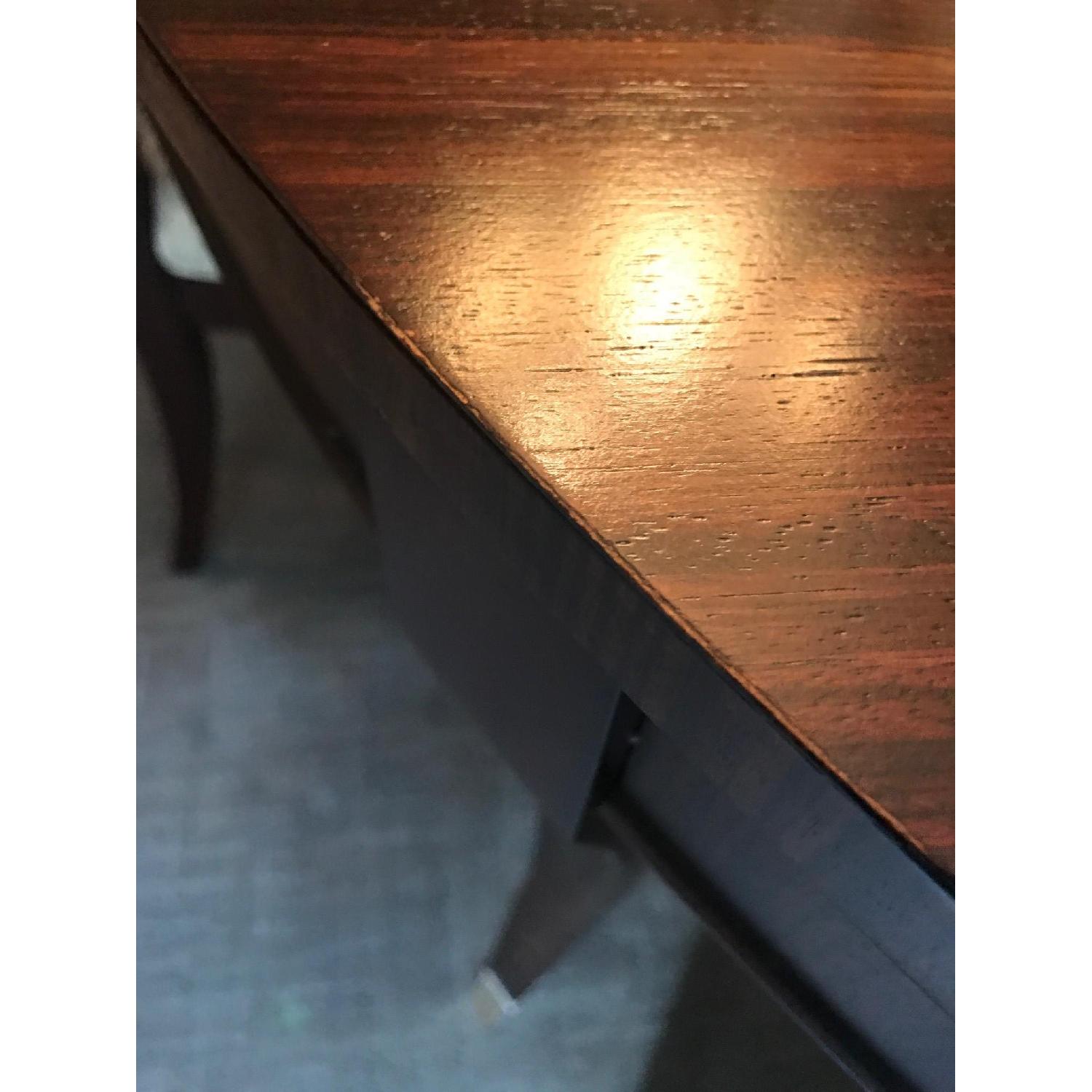 Ethan Allen Hathaway Dining Table w/ 6 Jaqueline Chairs - image-7