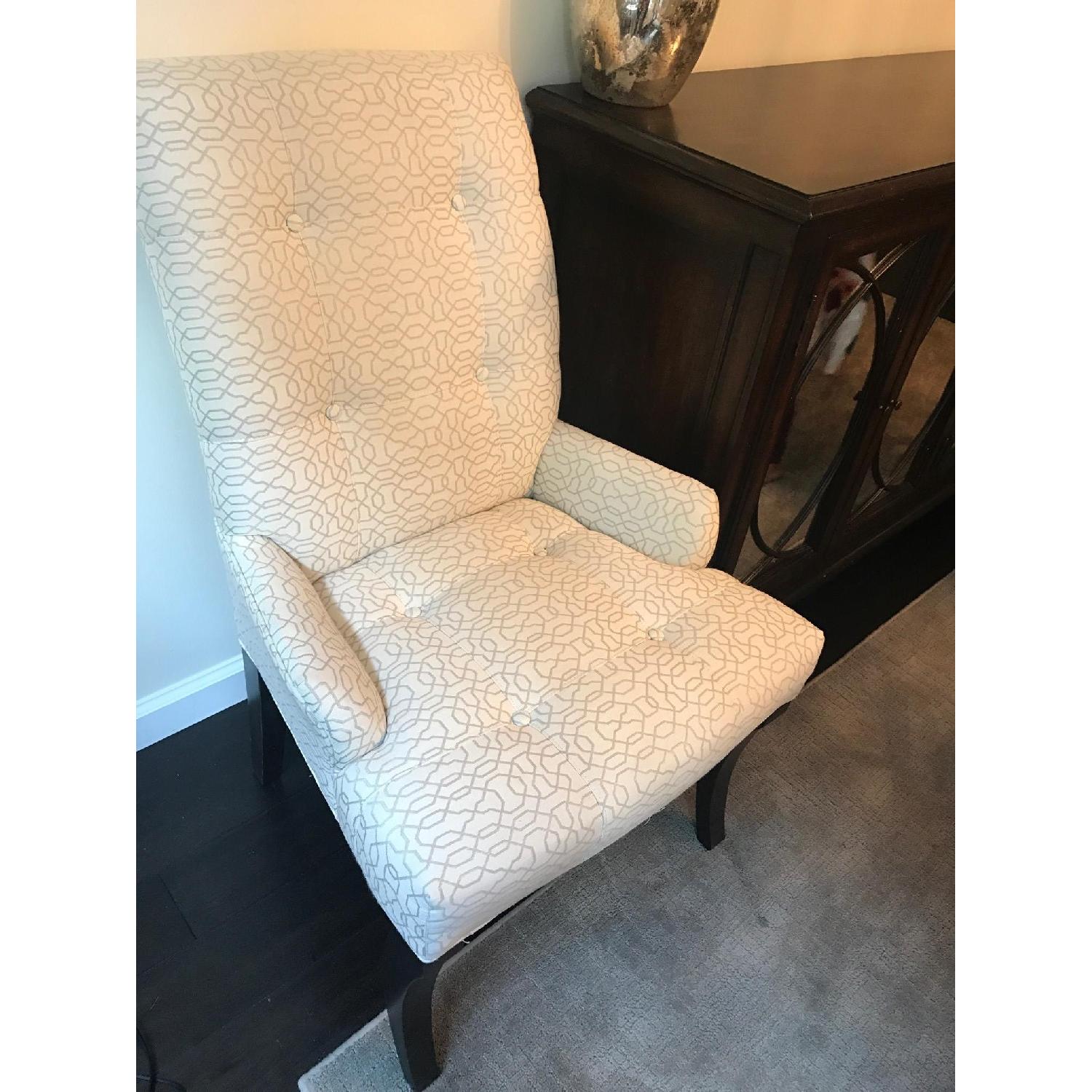 Ethan Allen Hathaway Dining Table w/ 6 Jaqueline Chairs - image-8