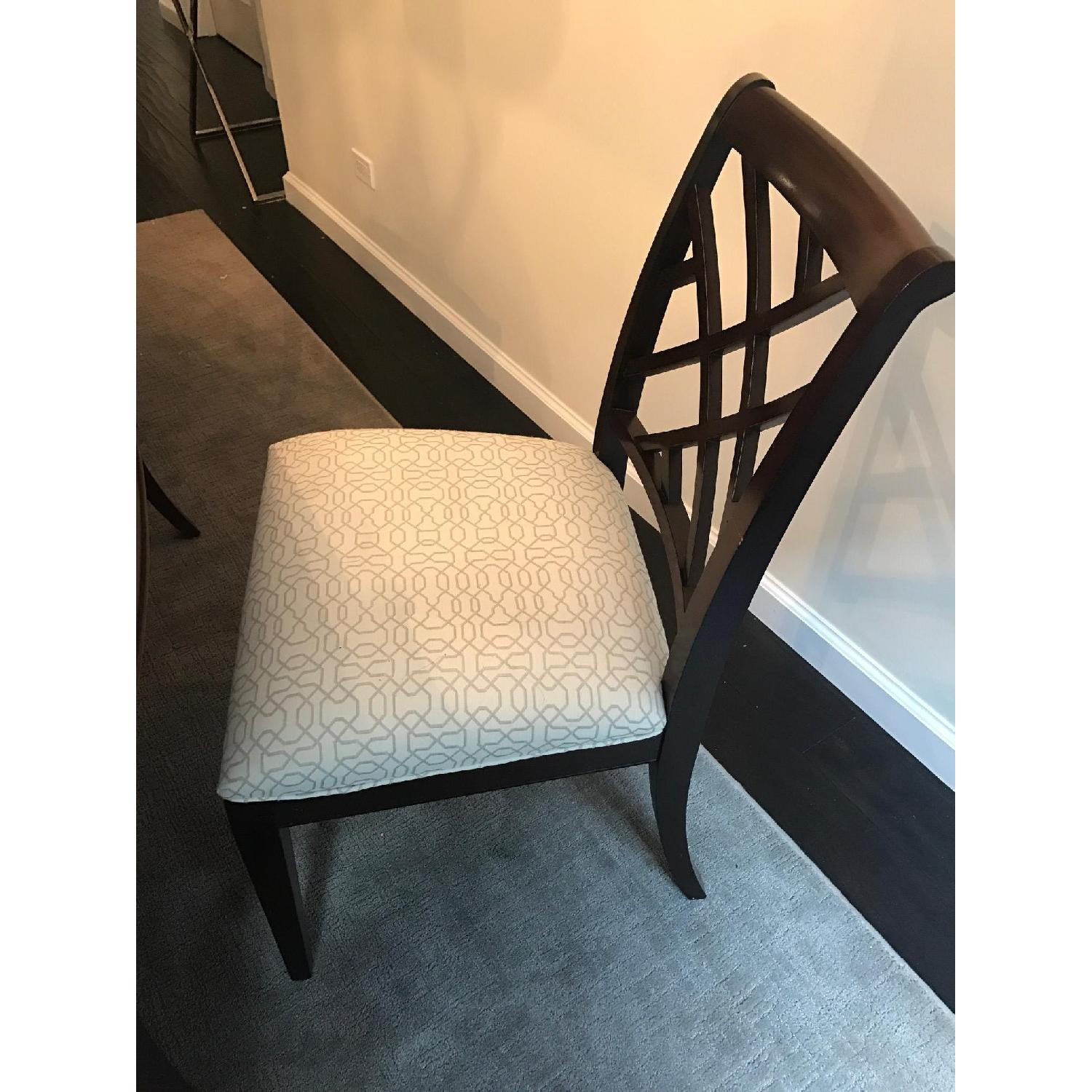 Ethan Allen Hathaway Dining Table w/ 6 Jaqueline Chairs - image-9