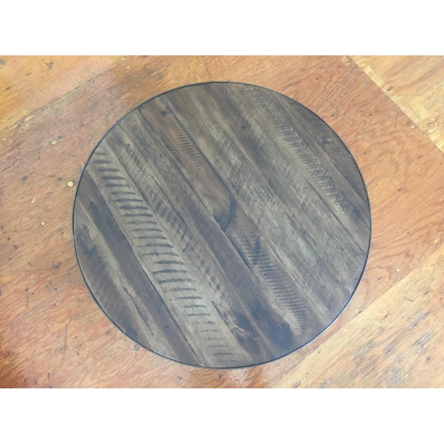 World Market Dark Brown Wood Coffee Table - image-3