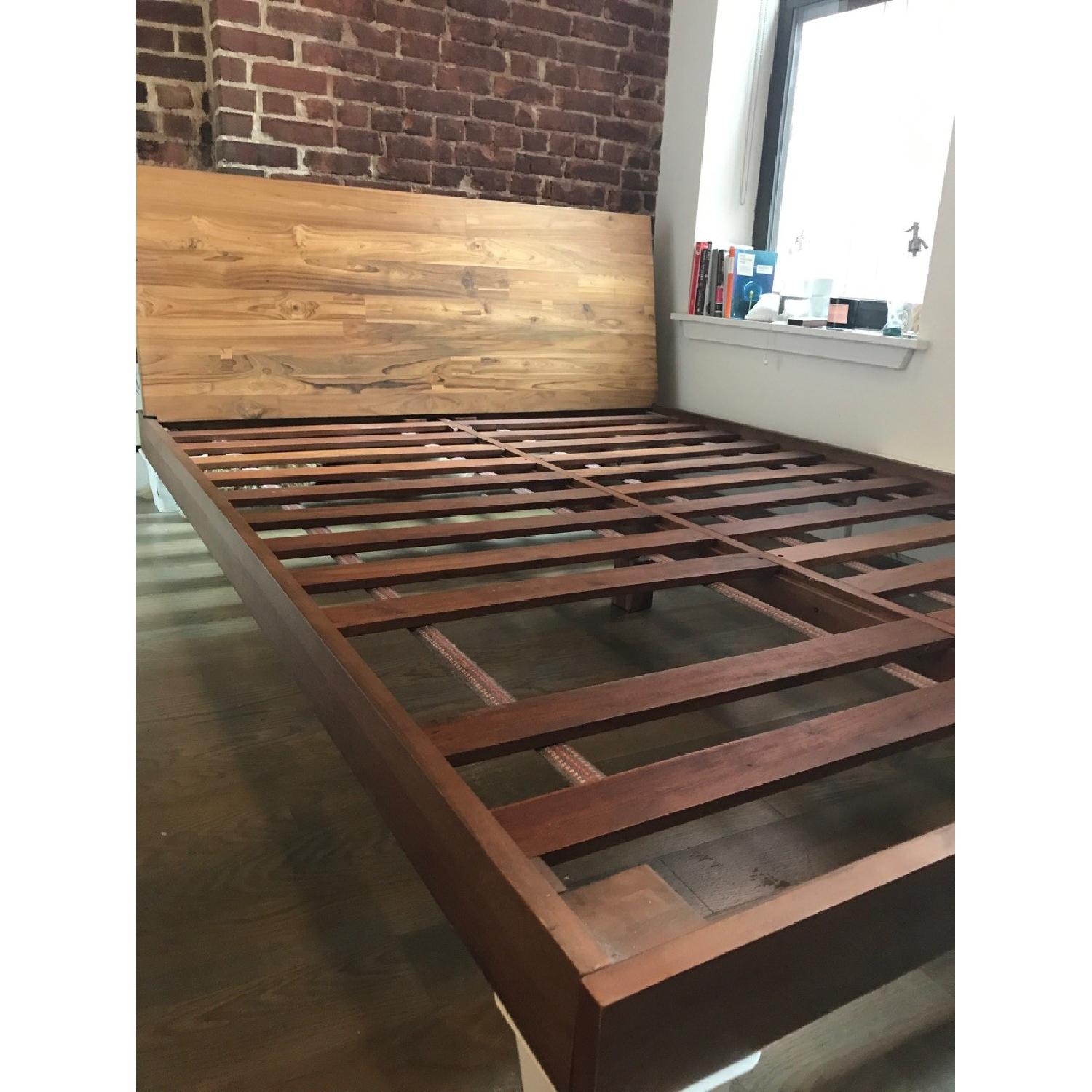 CB2 Dondra Teak Bed Frame - image-2