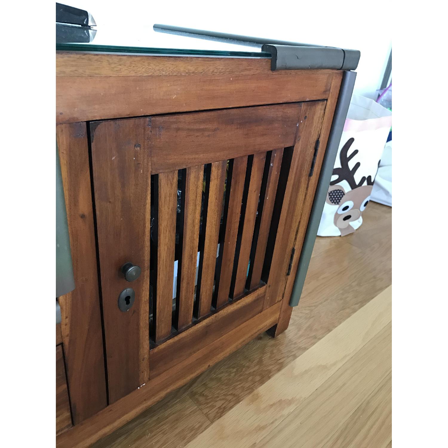 Balinese Teak Media Console - image-4