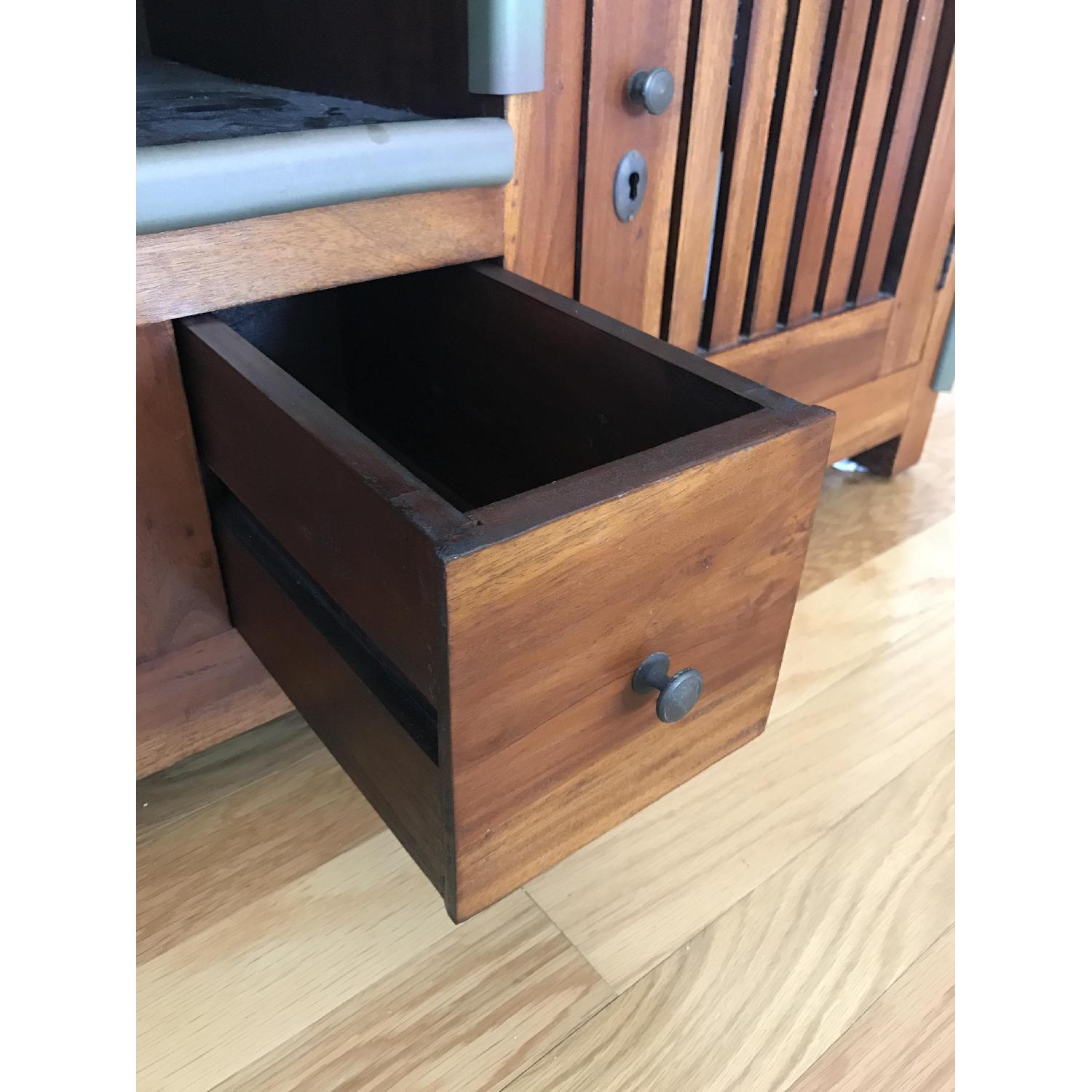 Balinese Teak Media Console - image-5