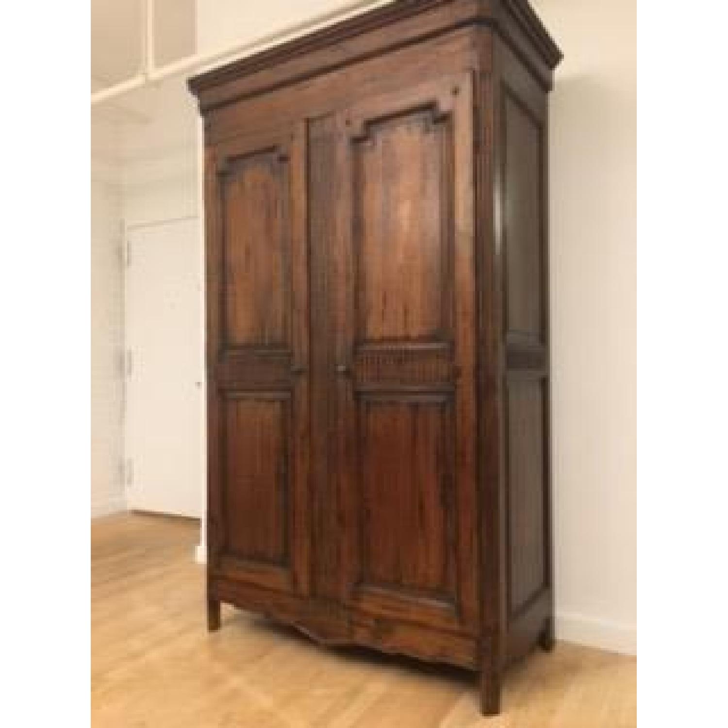 Phillips Scott Custom Large Solid Wood Armoire - image-1