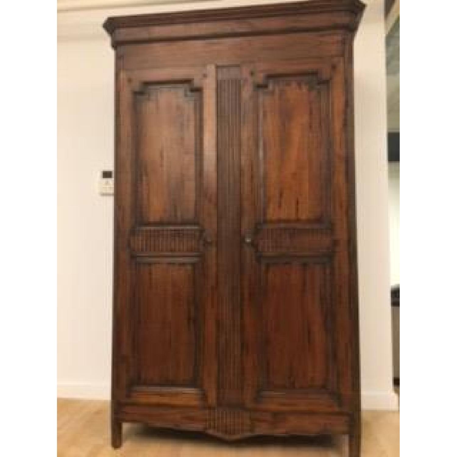 Phillips Scott Custom Large Solid Wood Armoire - image-2