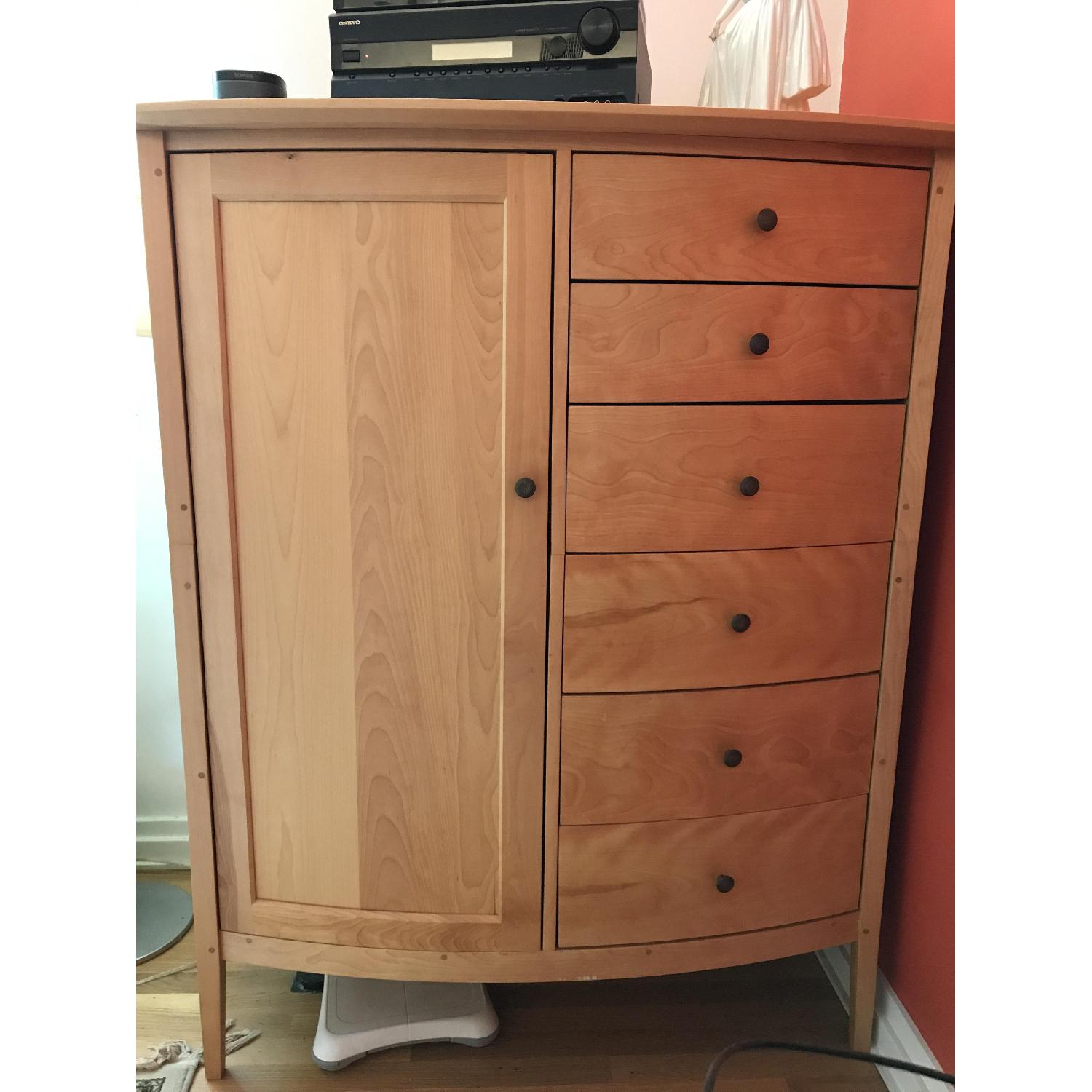 Pompanoosuc Mills Solid Wood Wardrobe - image-1
