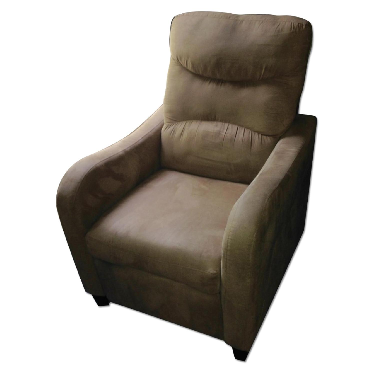 Jennifer Convertible Brown/Tan Sleeper Sofa + Recliner - image-10