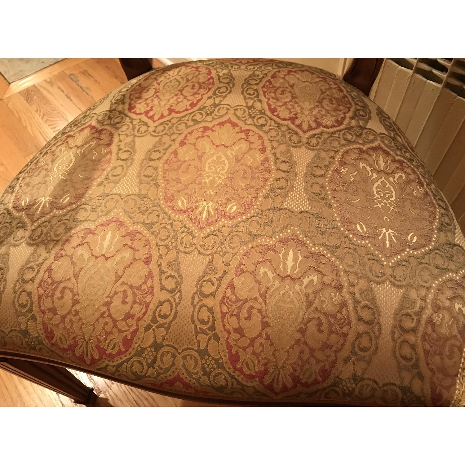 Burl Wood Italian Made Secretary & Chair - image-9