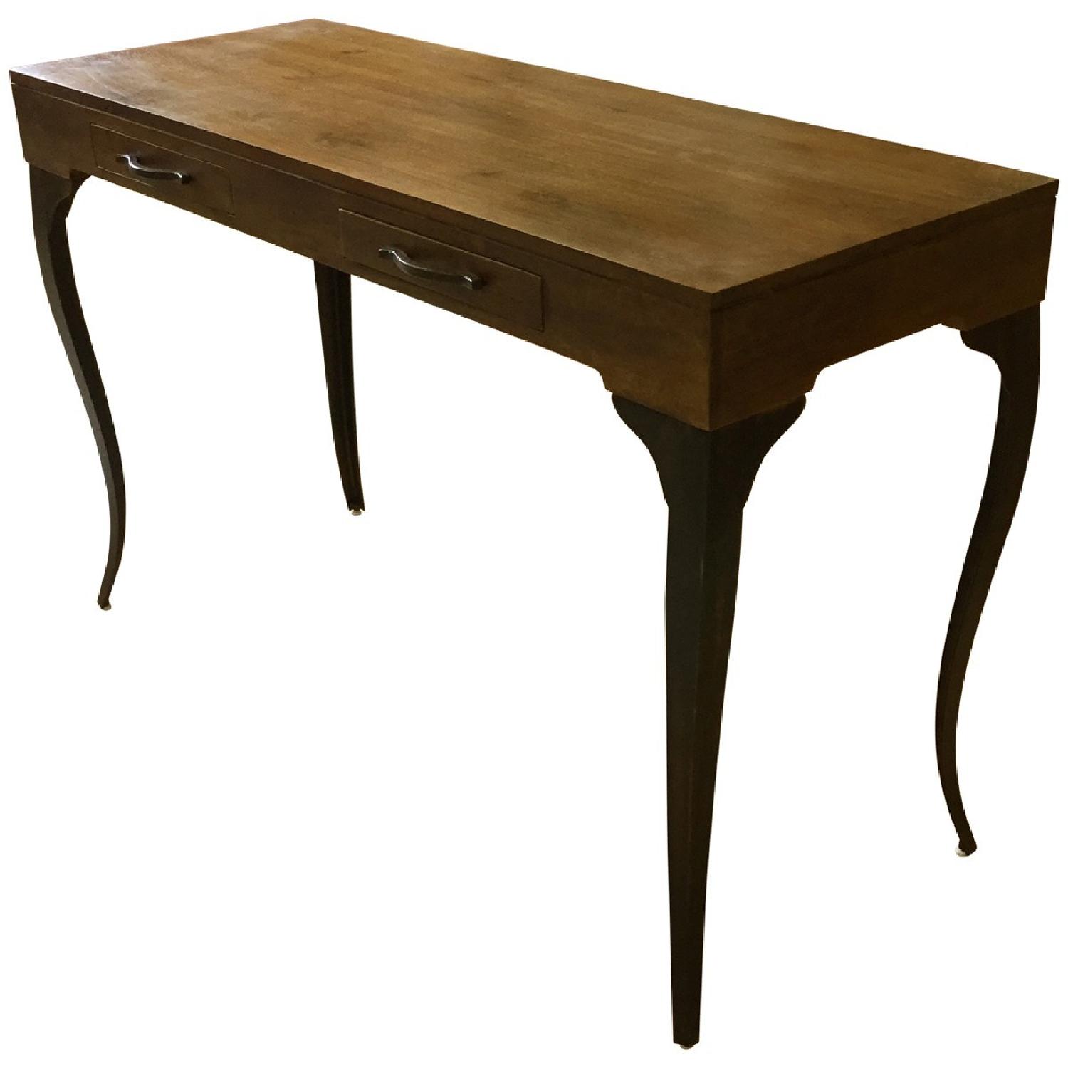 Designe Gallerie Rustic Wooden Console Table - image-1